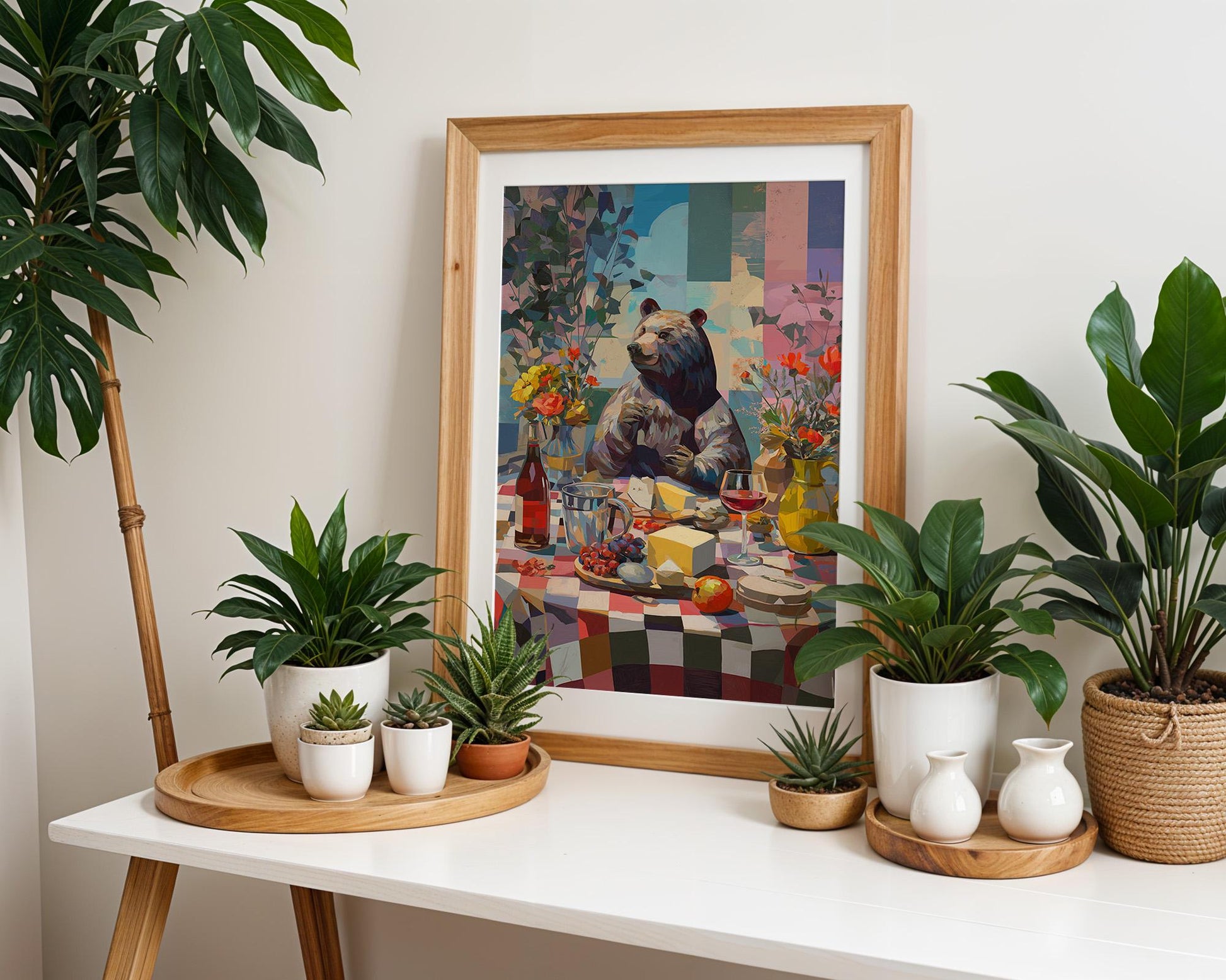 Dopamine Decor | Bear Maximalist Poster