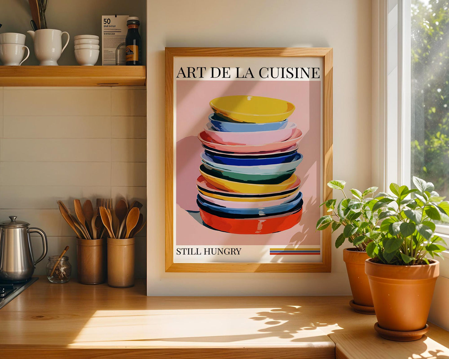 Kitchen Wall Art | Vibrant Food Art Print