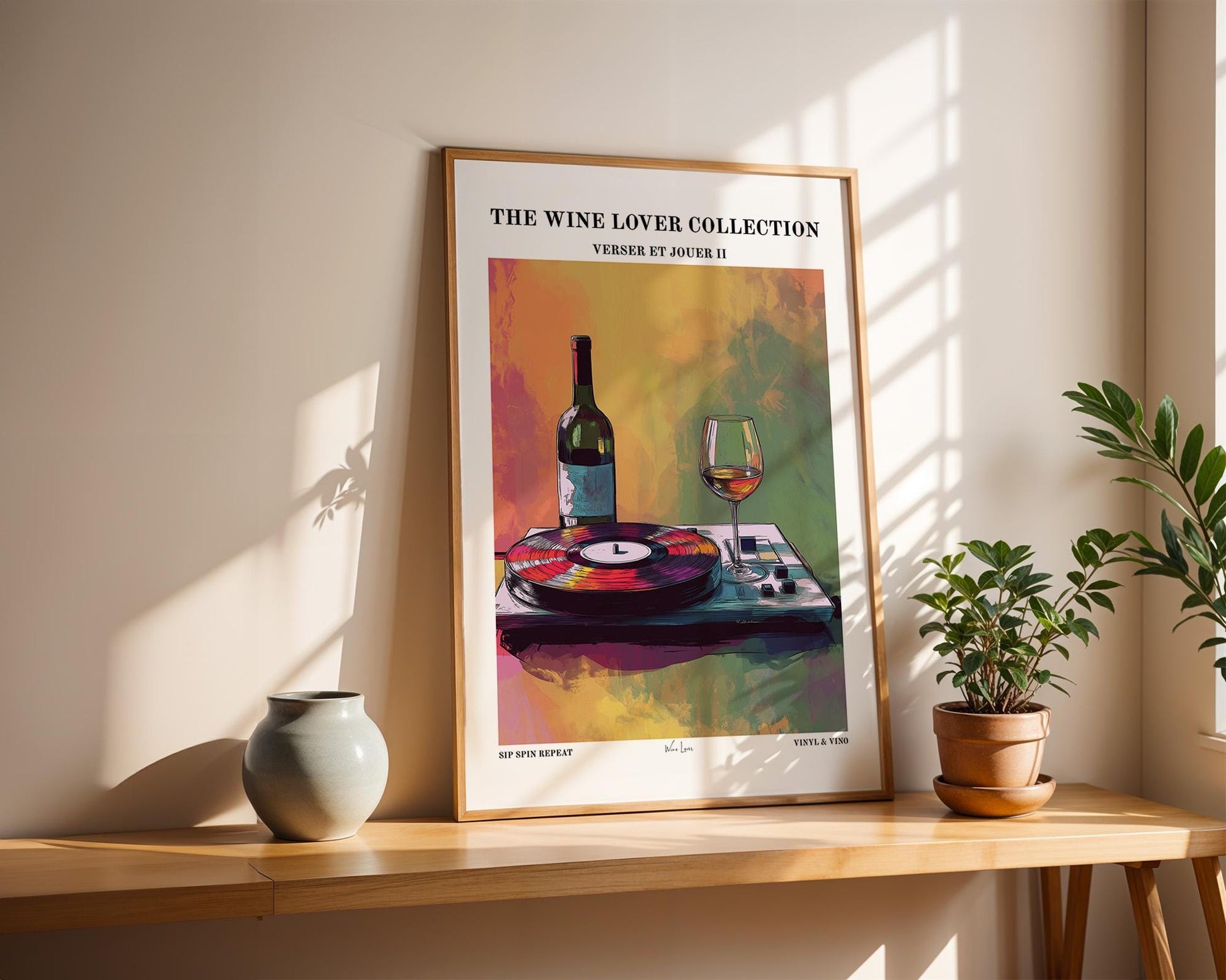 Kitchen Wall Art | Modern Vinyl Record Poster