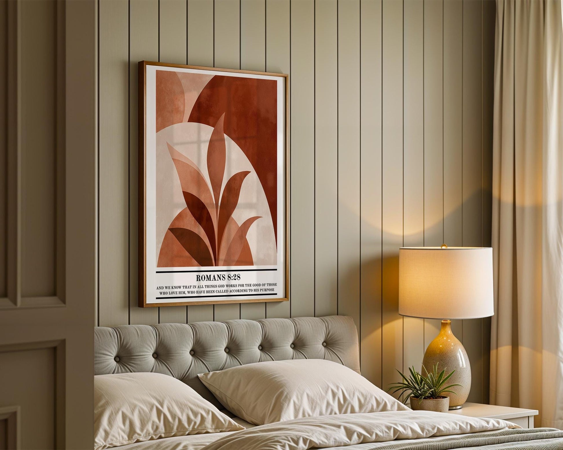 Christian Wall Art | Romans 8:28 Print