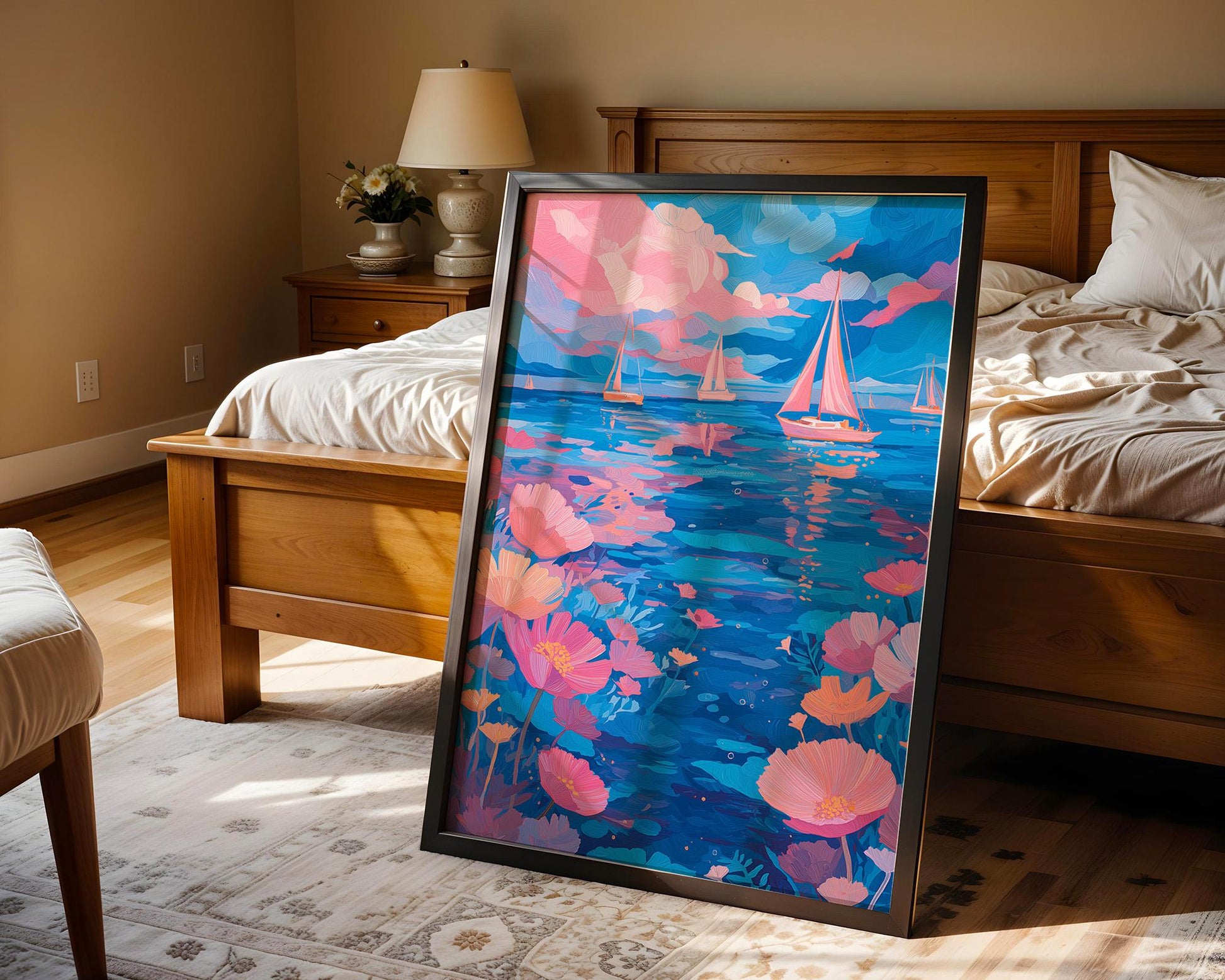 Dopamine Decor | Abstract Ocean Wall Art
