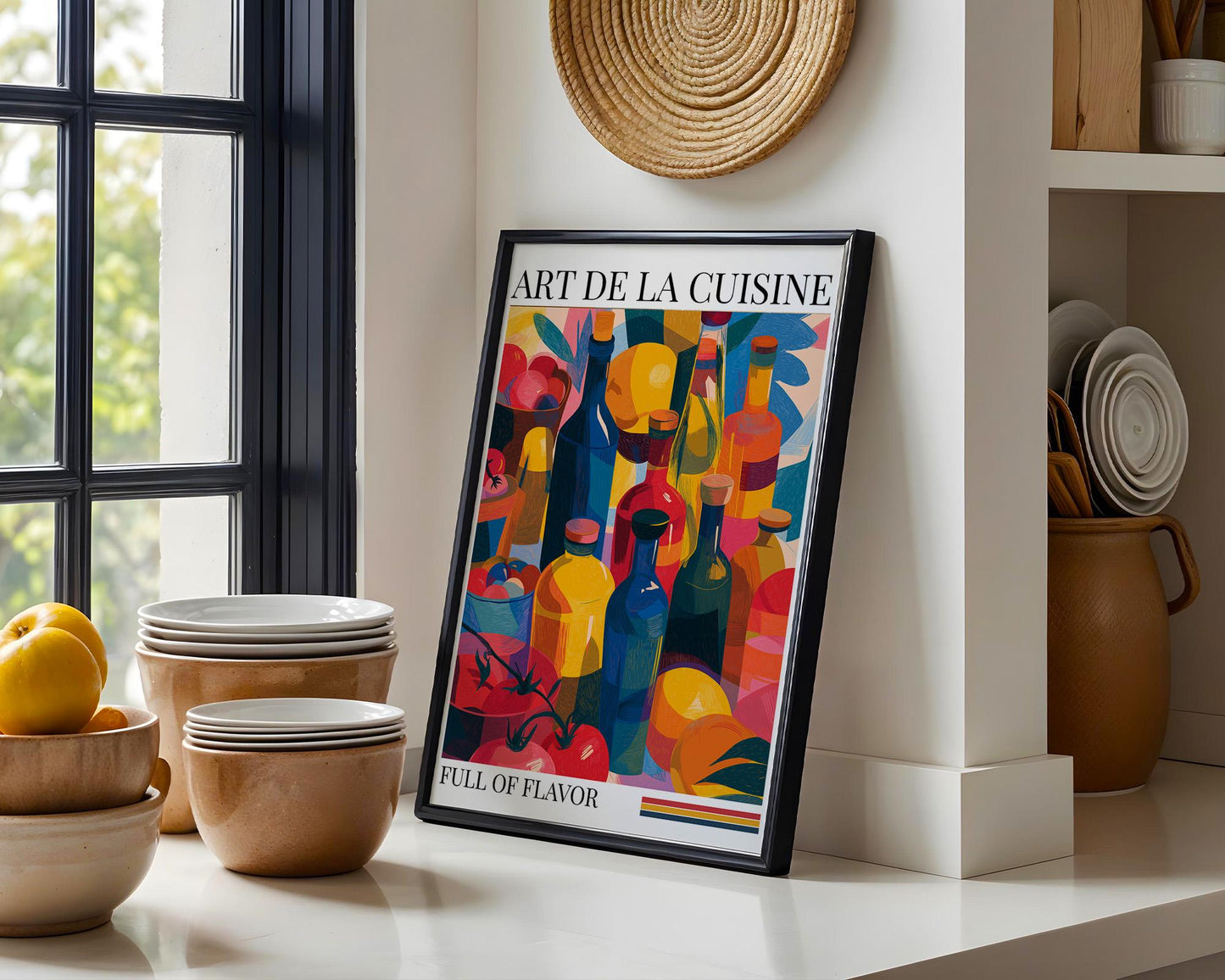 Kitchen Wall Art | Colorful Kitchen Decor
