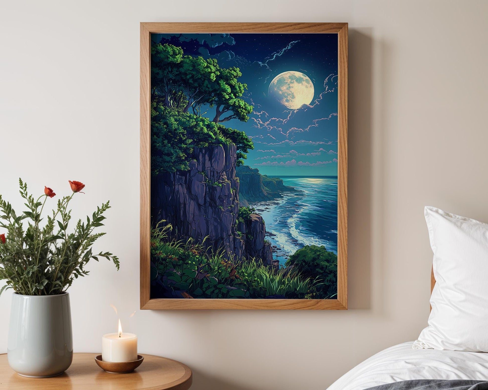 Japanese Wall Art | Anime Lofi Poster