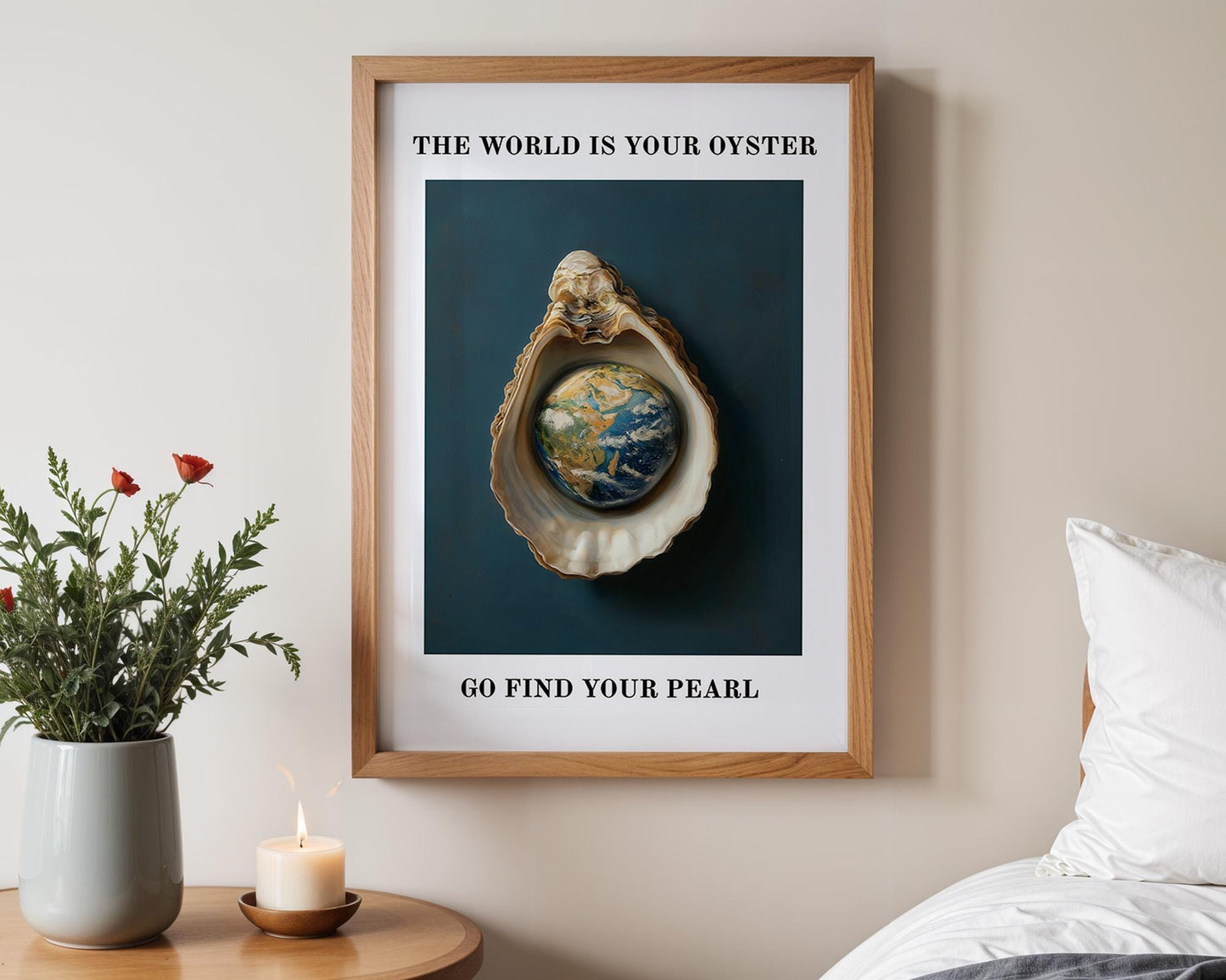 Kitchen Wall Art | Inspirational Travel Poster