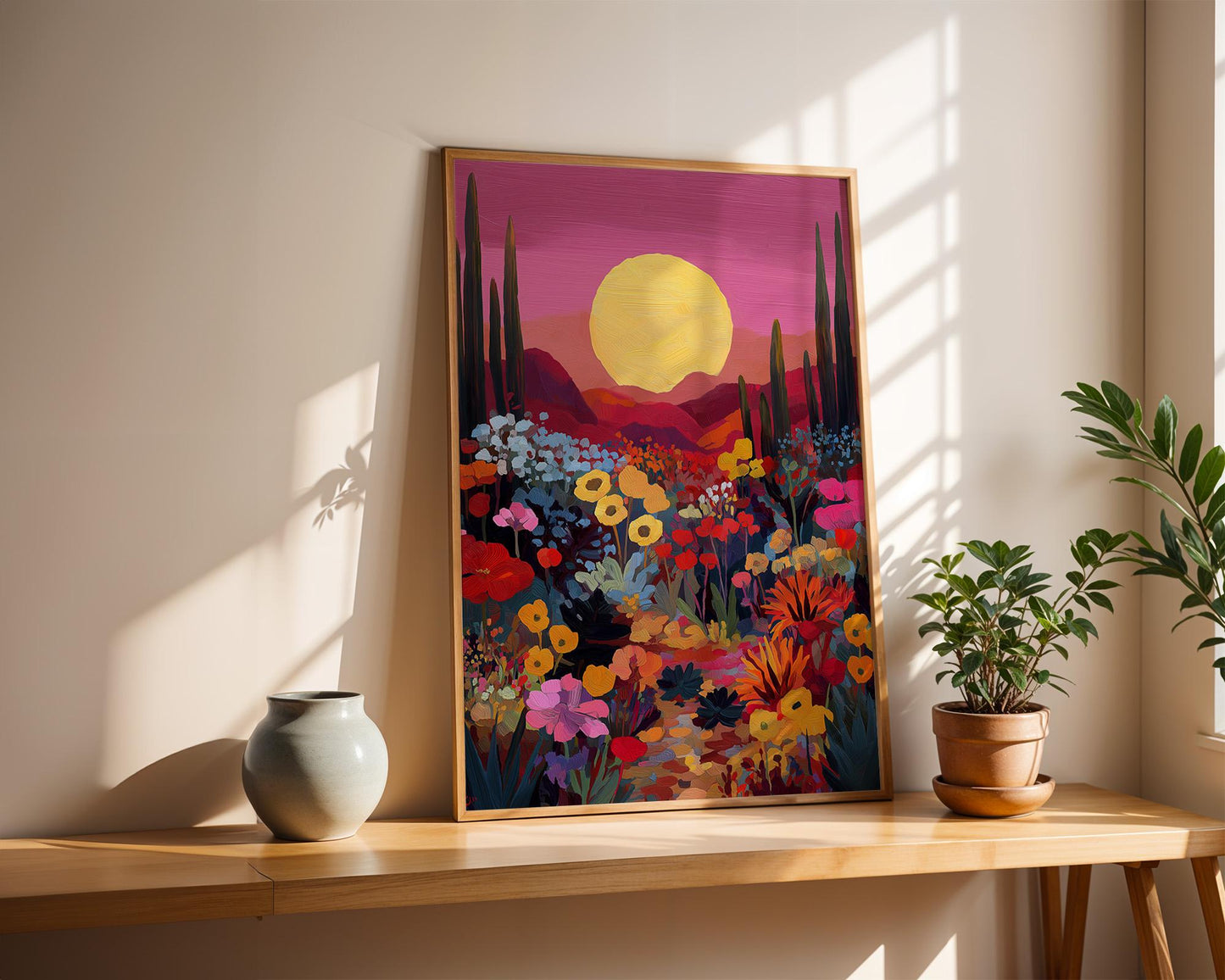 Dopamine Decor | Abstract Floral Print