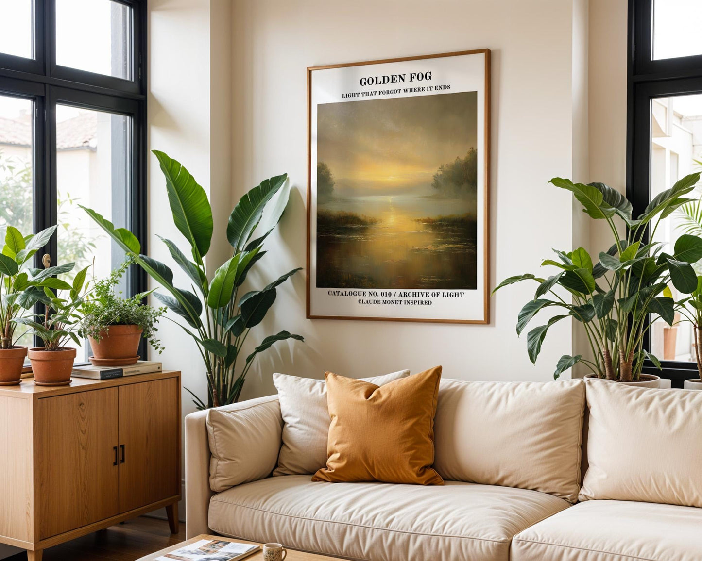 Gallery Wall Art | Misty Landscape Print