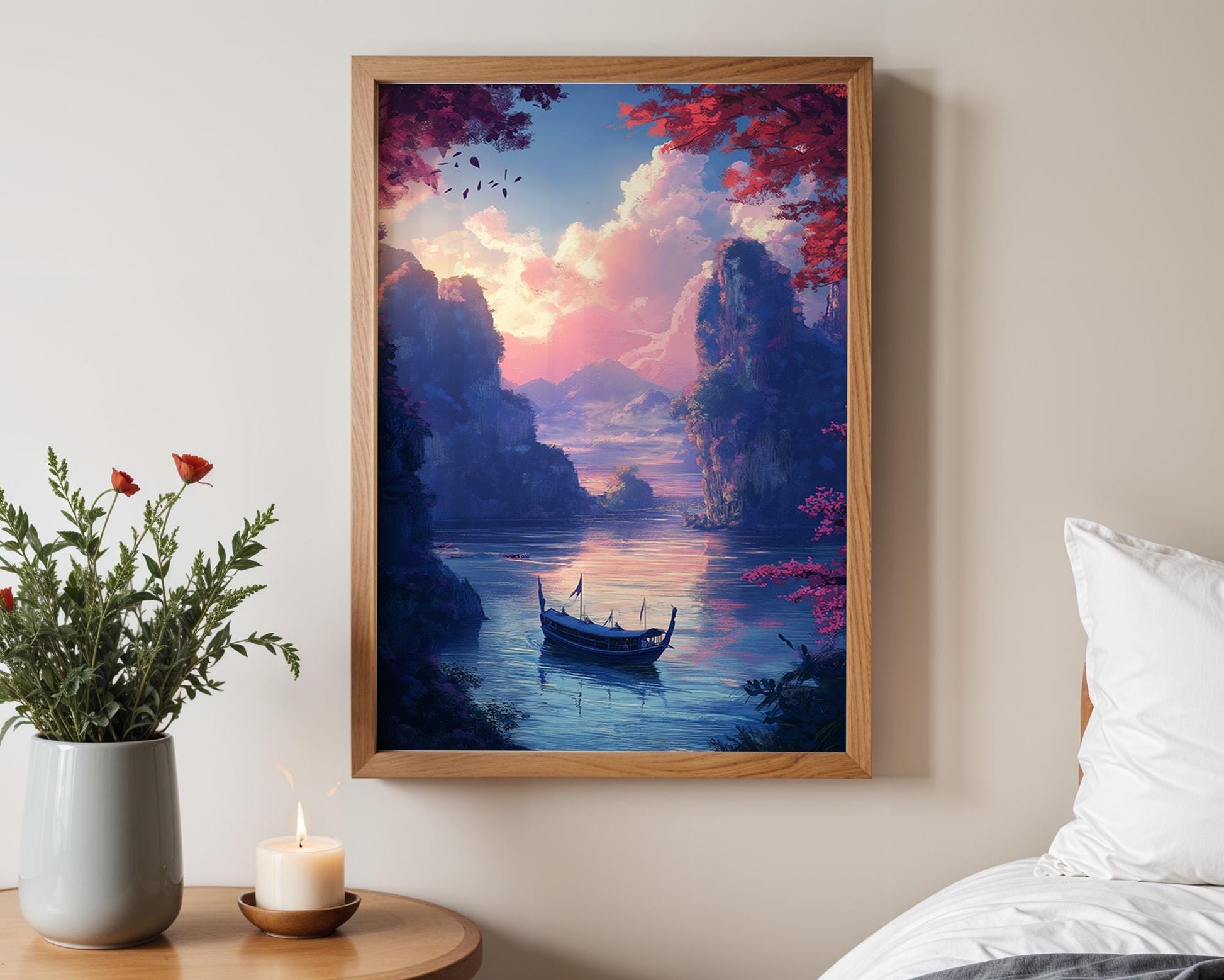 Japanese Wall Art | Japanese Anime Art Print