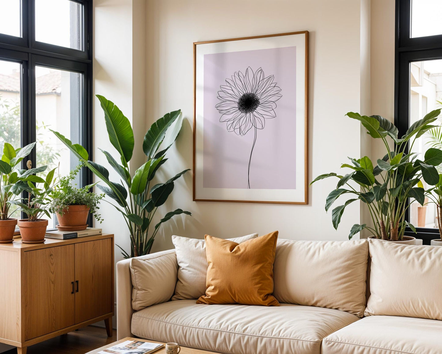 Flower Wall Decor | Sunflower Wall Art