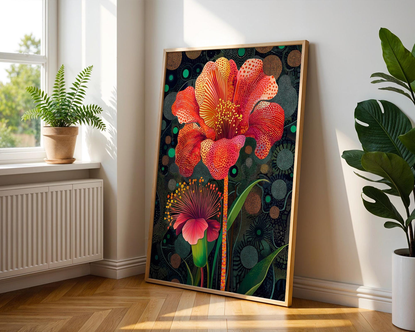 Japanese Wall Art | Japanese Floral Print