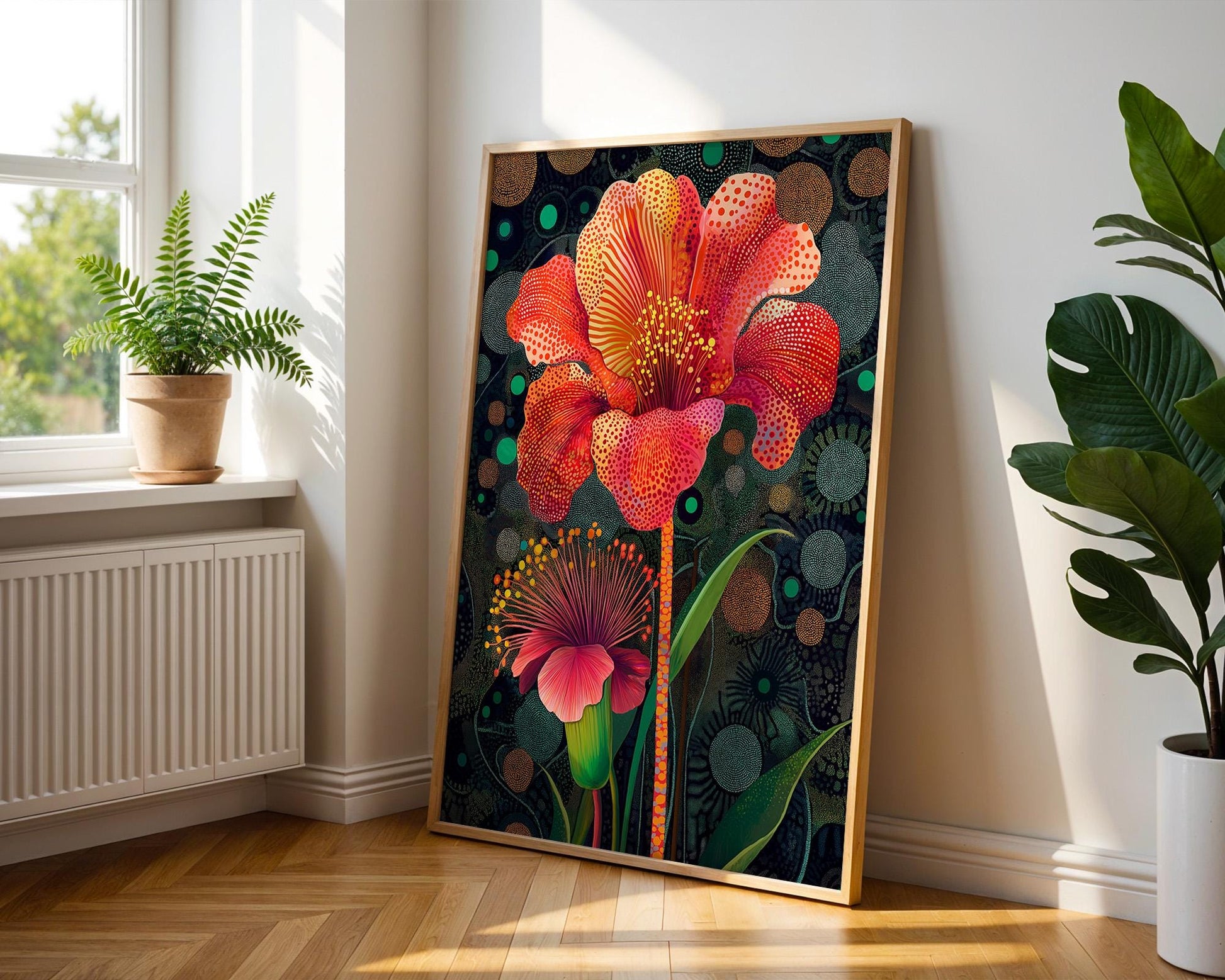 Japanese Wall Art | Japanese Floral Print