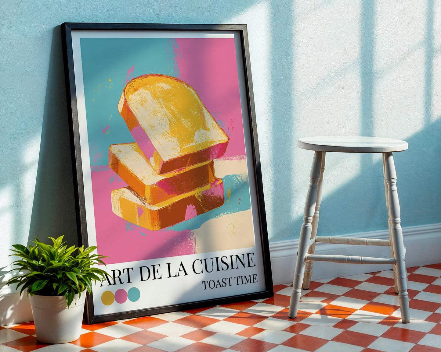 Kitchen Wall Art | Toast Art Print