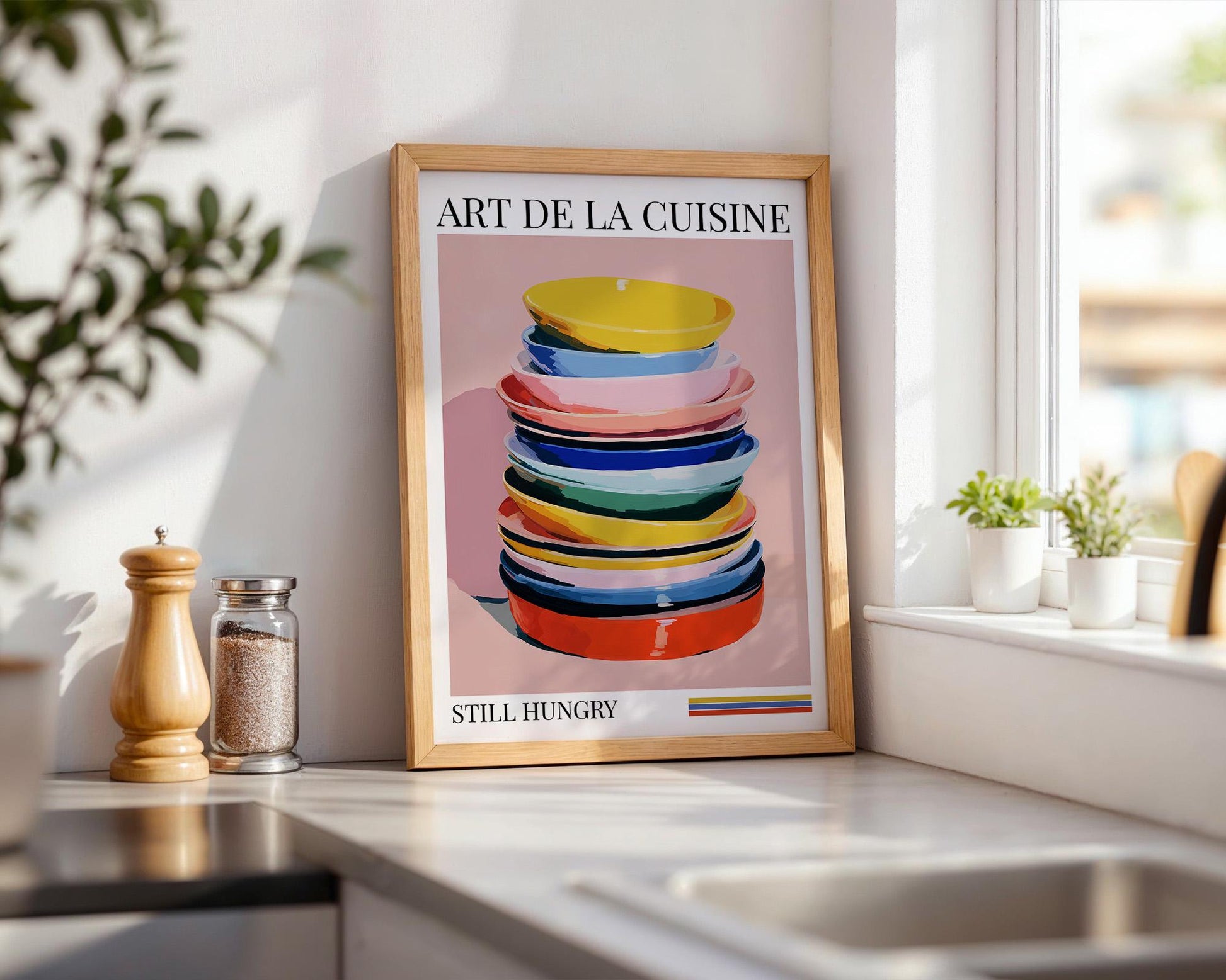 Kitchen Wall Art | Vibrant Food Art Print