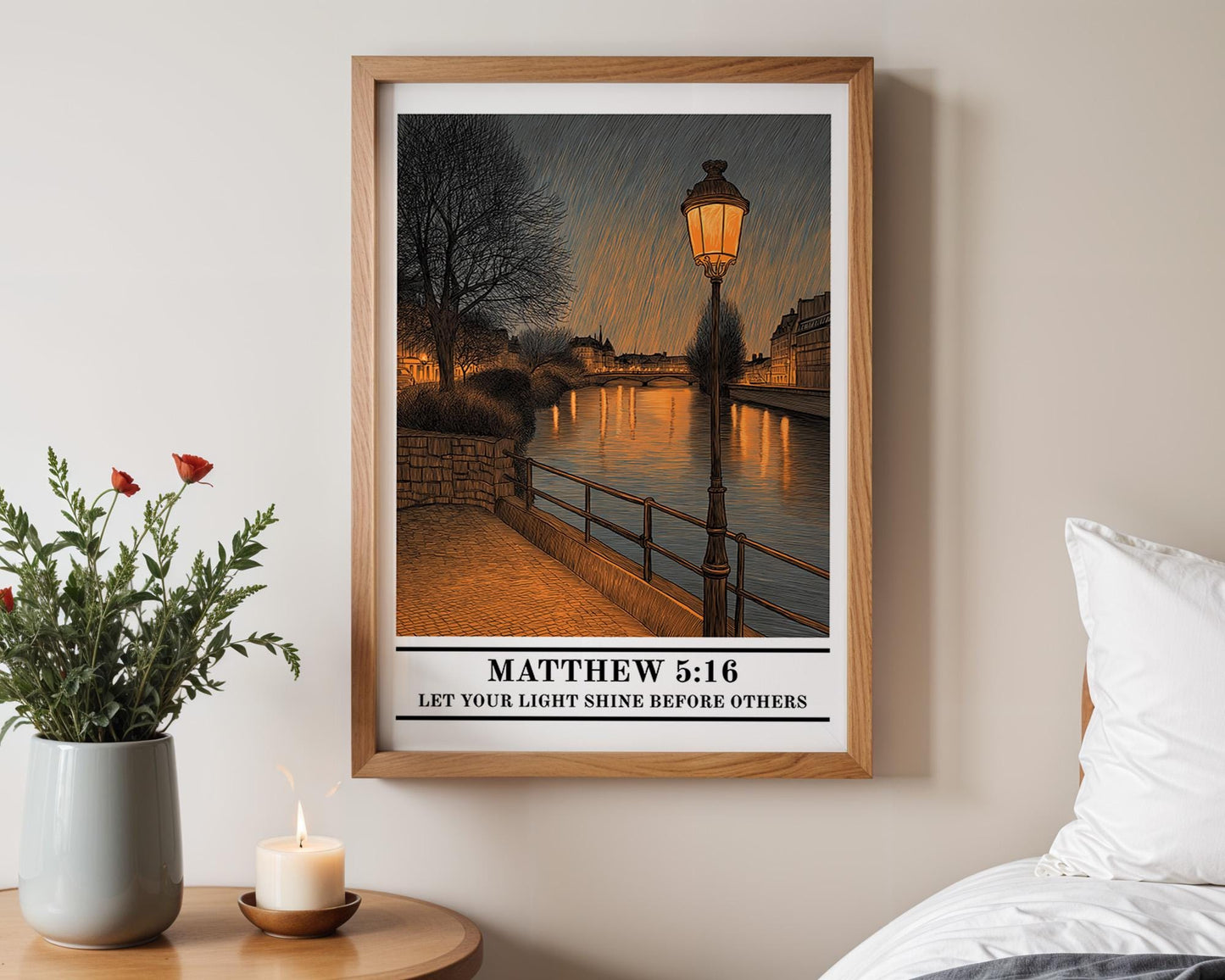 Christian Wall Art | Bible Verse Poster