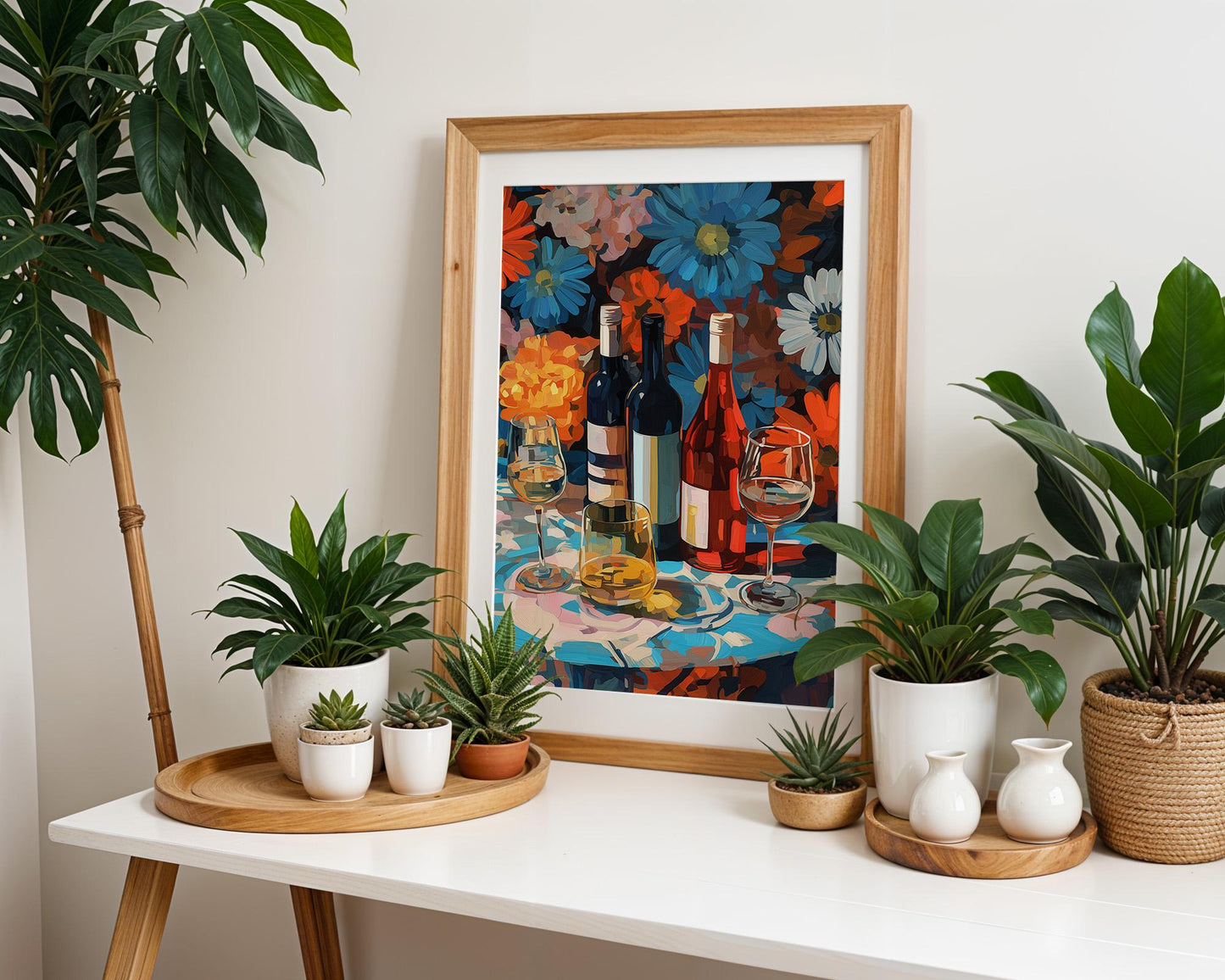Dopamine Decor | Abstract Floral Print