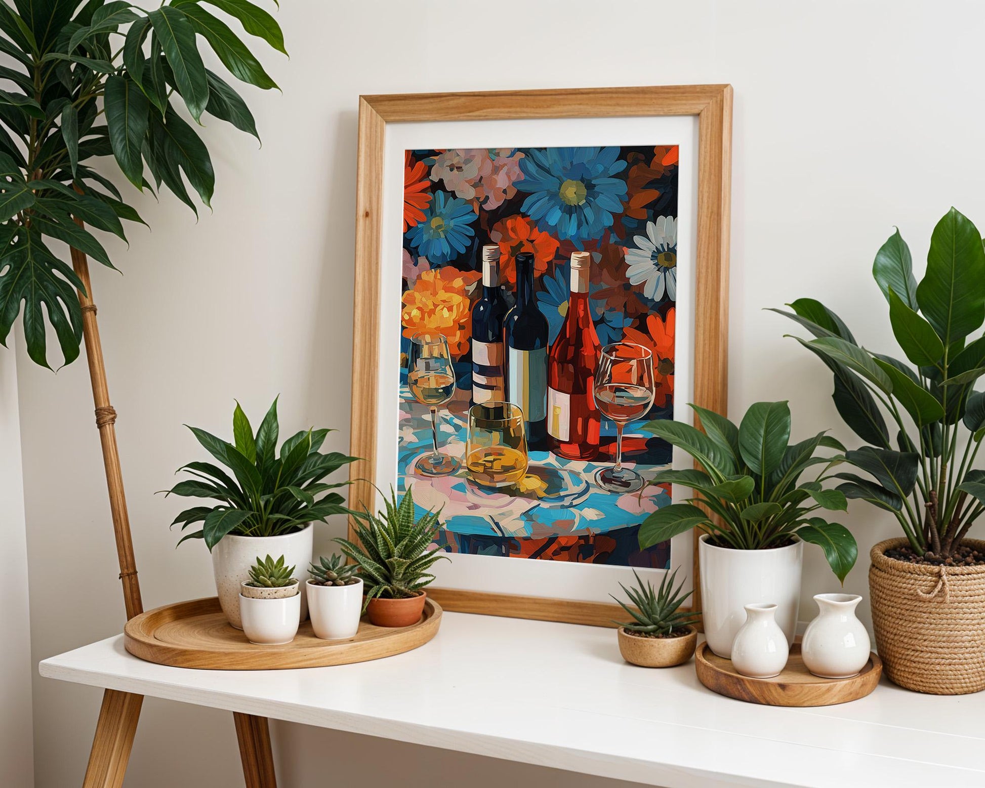 Dopamine Decor | Abstract Floral Print