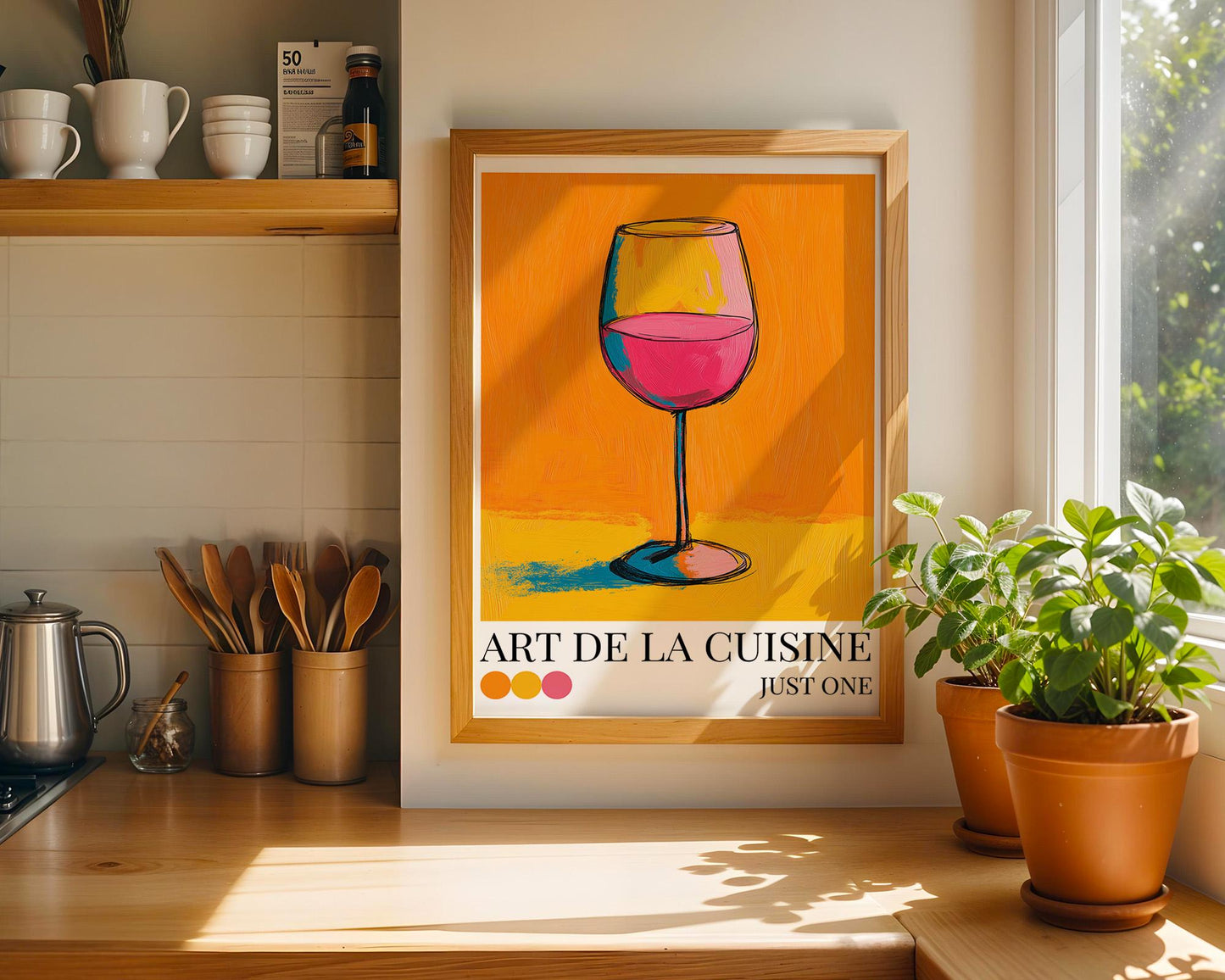 Kitchen Wall Art | Wine Wall Decor
