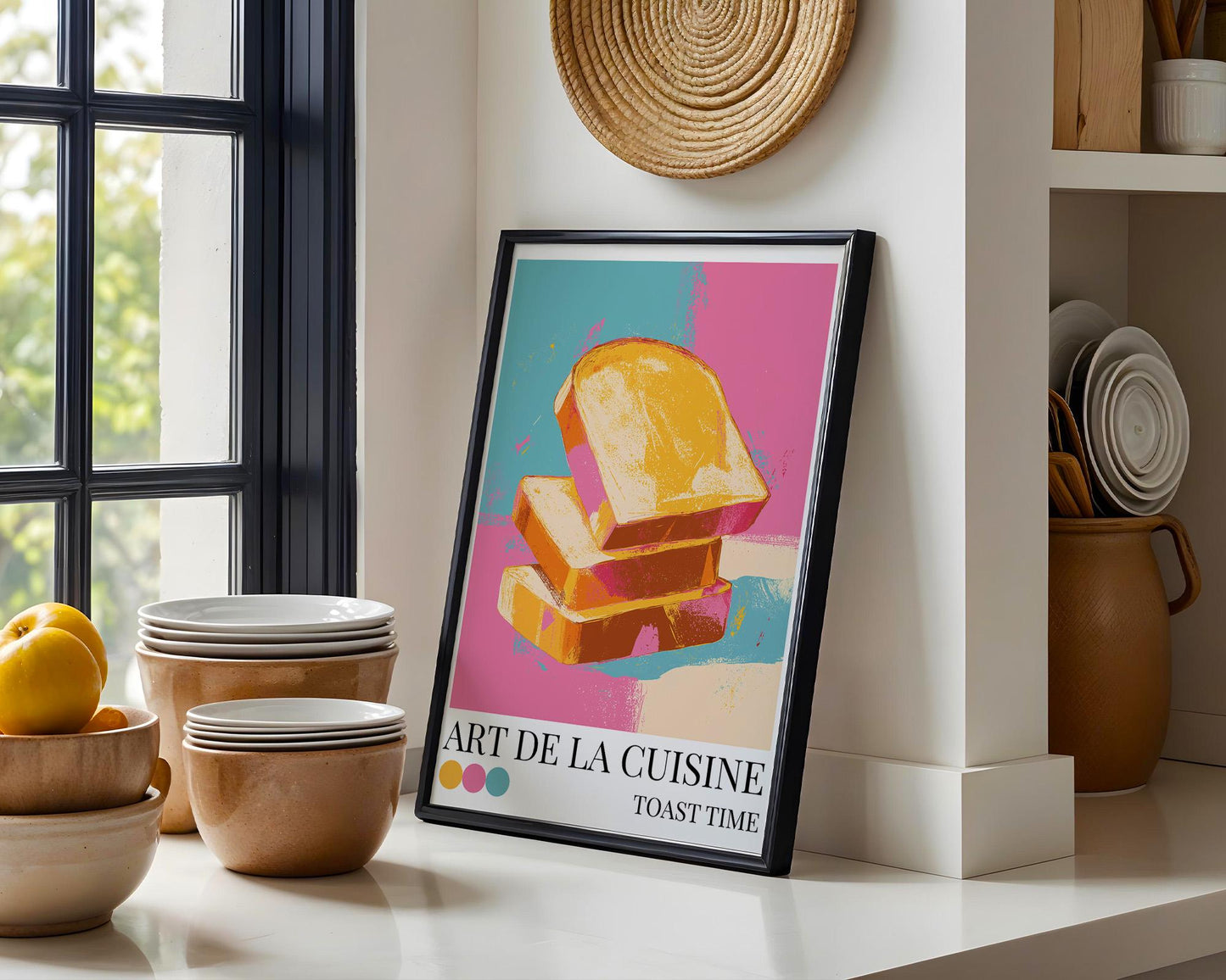 Kitchen Wall Art | Toast Art Print