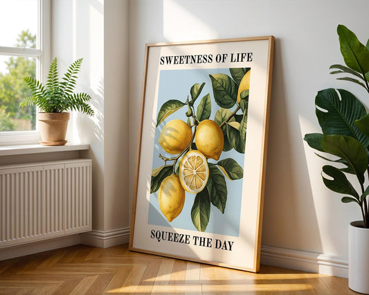 Kitchen Wall Art | Lemon Tree Wall Art