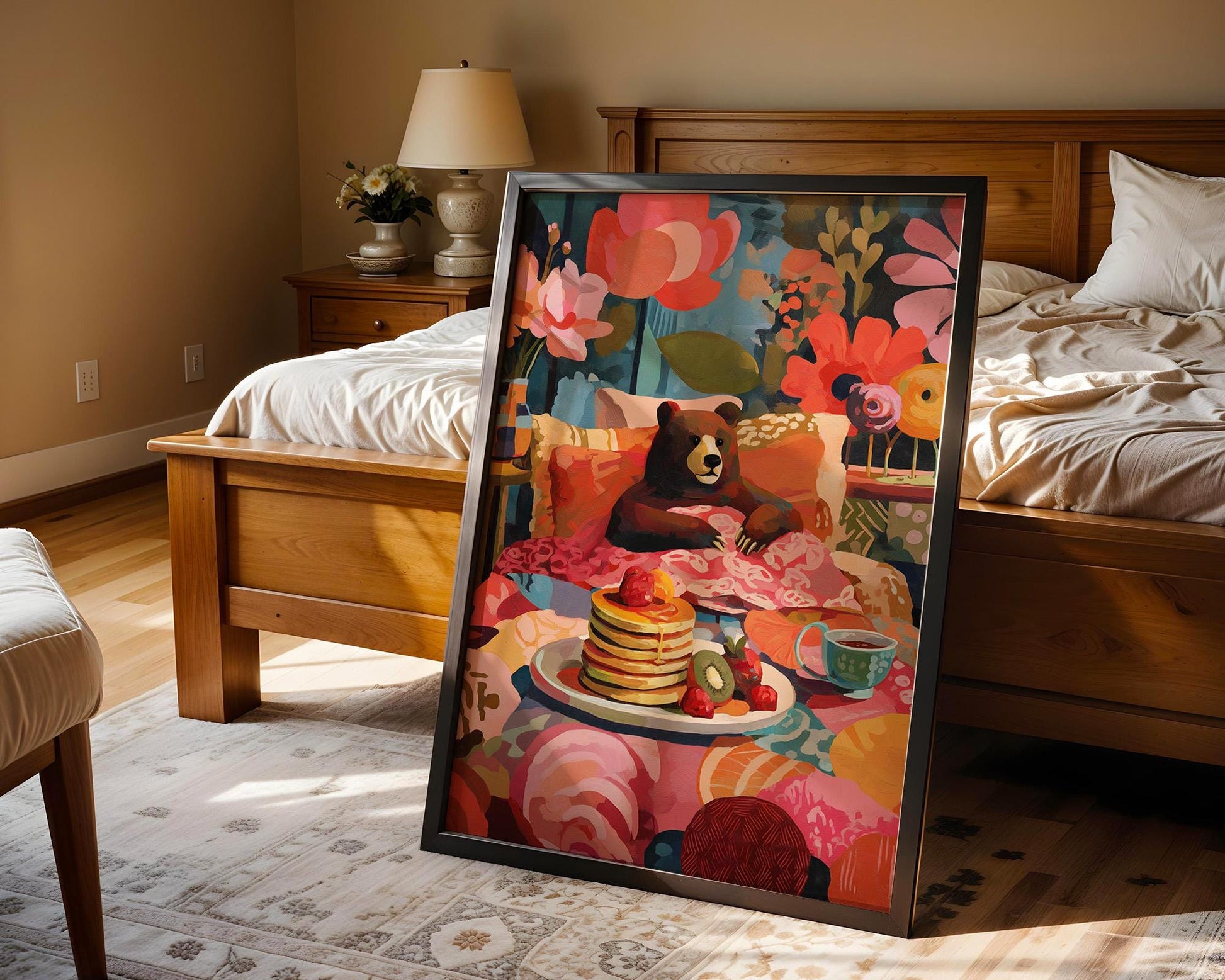 Dopamine Decor | Quirky Bear Print
