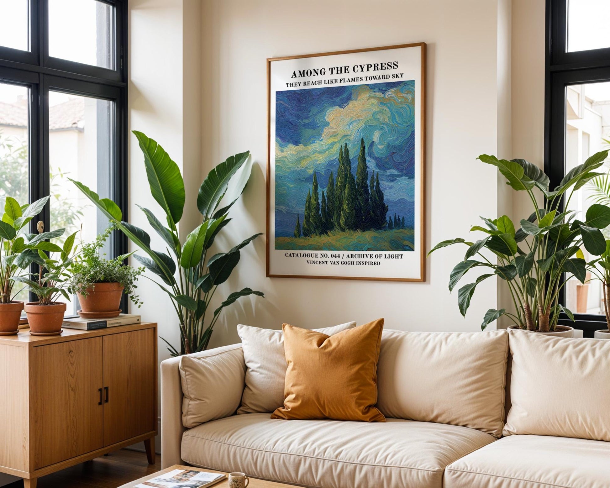 Gallery Wall Art | Van Gogh Inspired Wall Art