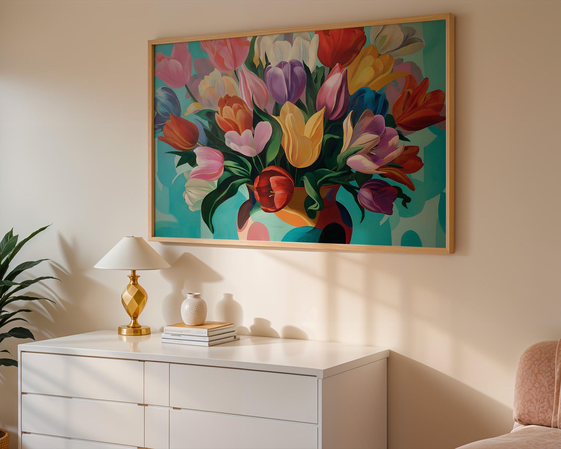 Dopamine Decor | Boho Floral Wall Art