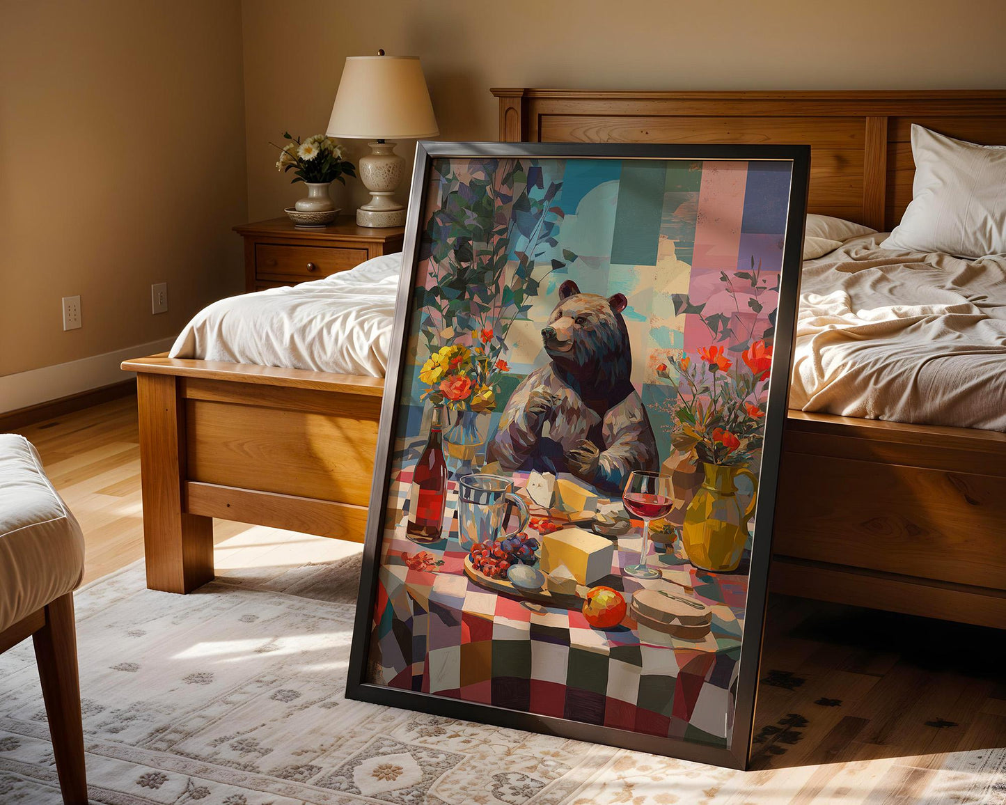 Dopamine Decor | Bear Maximalist Poster