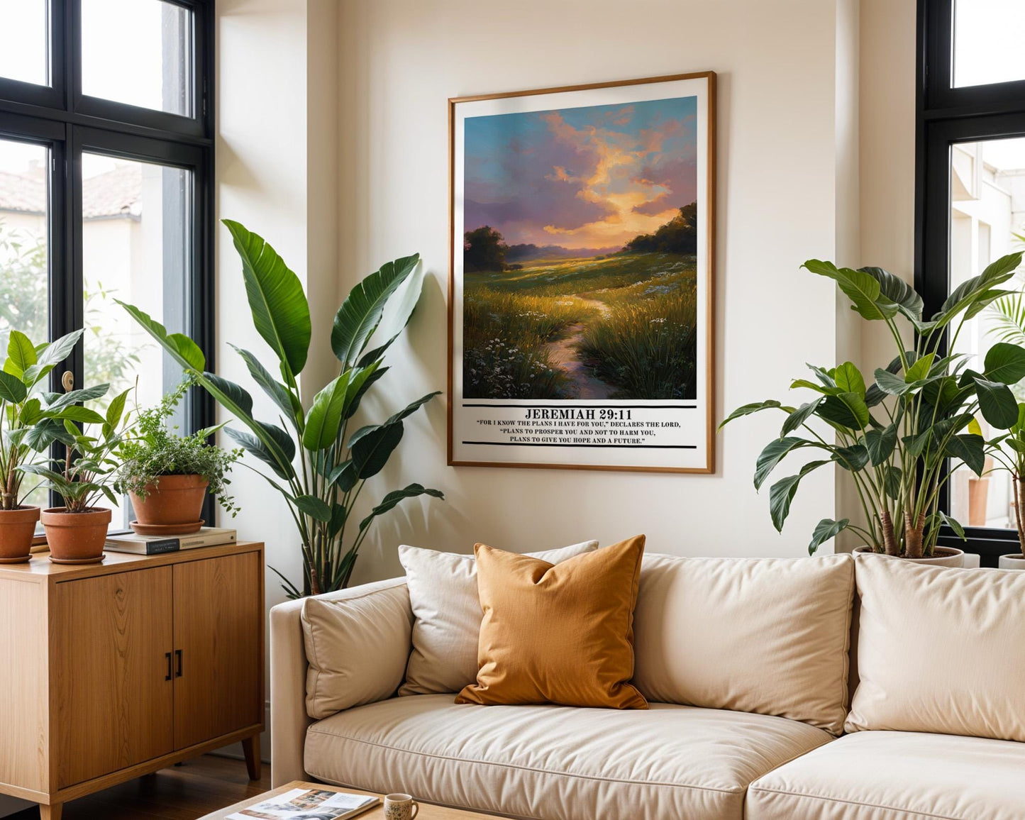 Christian Wall Art | Jeremiah 29:11 Print