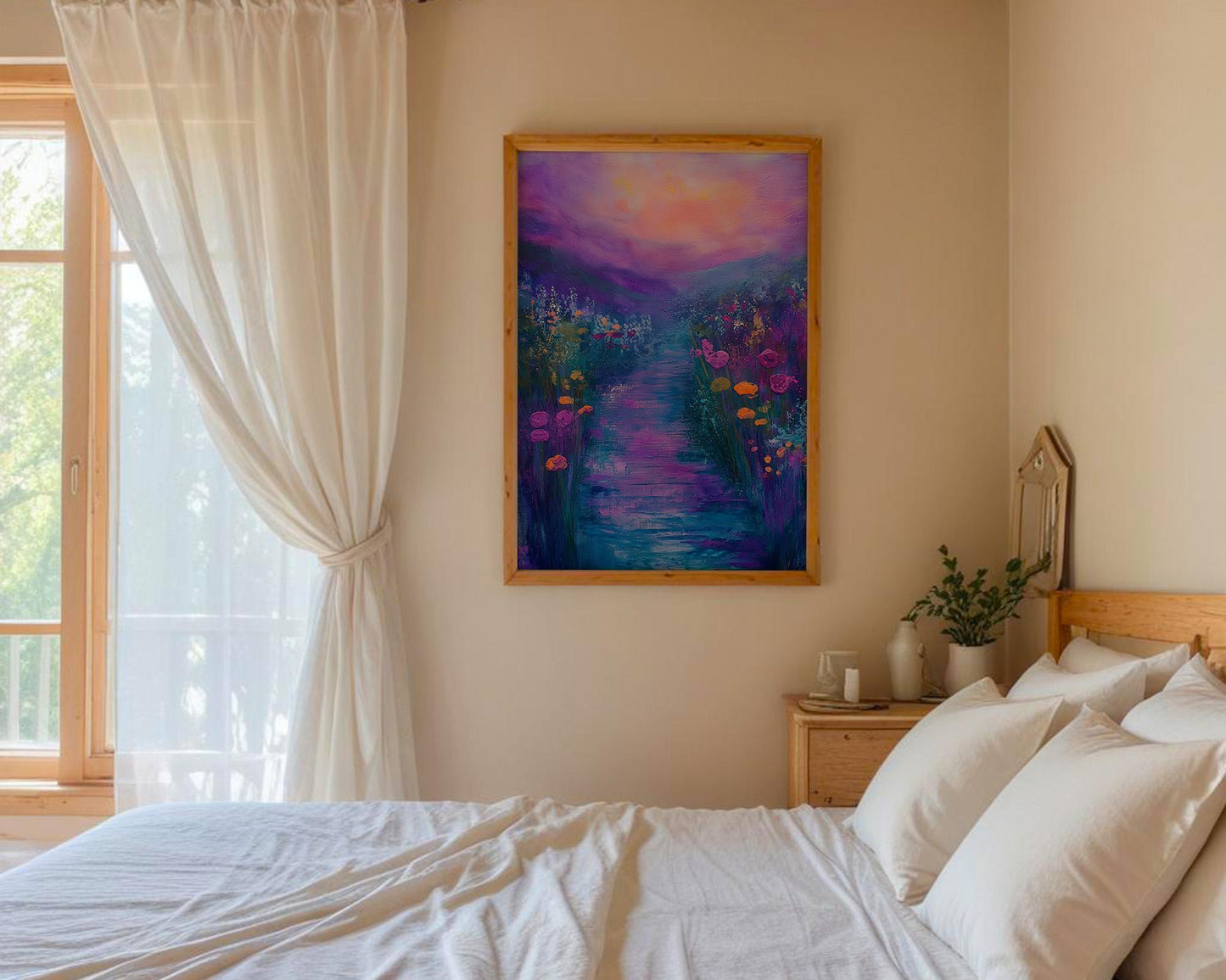 Gallery Wall Art | Wildflower River Poster
