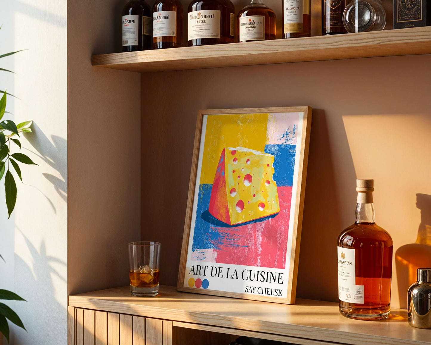 Kitchen Wall Art | Cheese Kitchen Wall Art