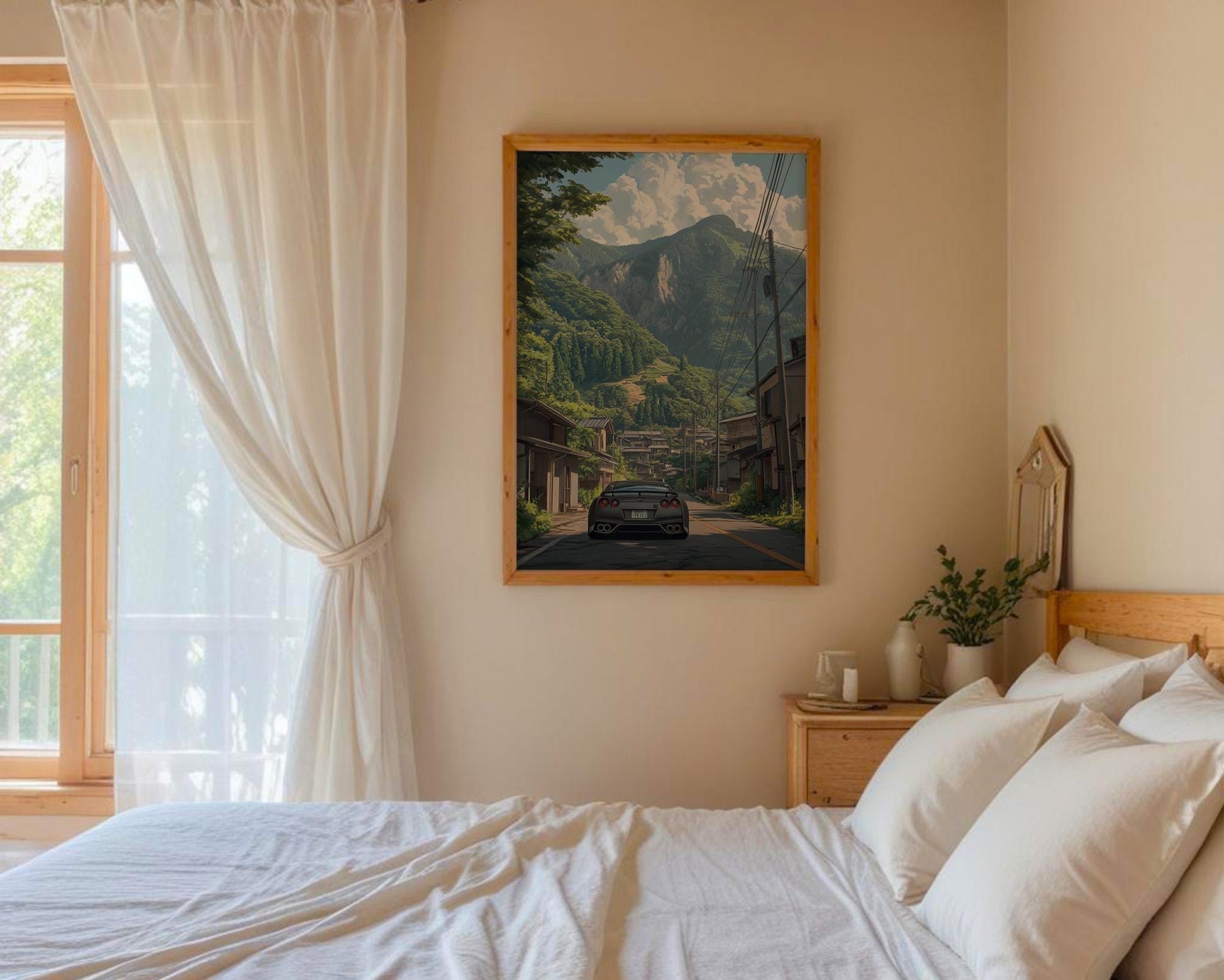 Japanese Wall Art | Japanese Car Poster