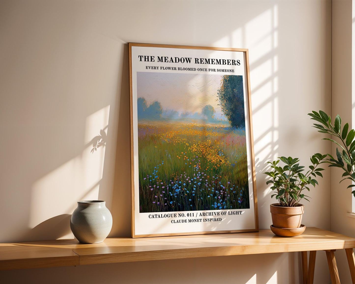 Gallery Wall Art | Monet Inspired Wall Art