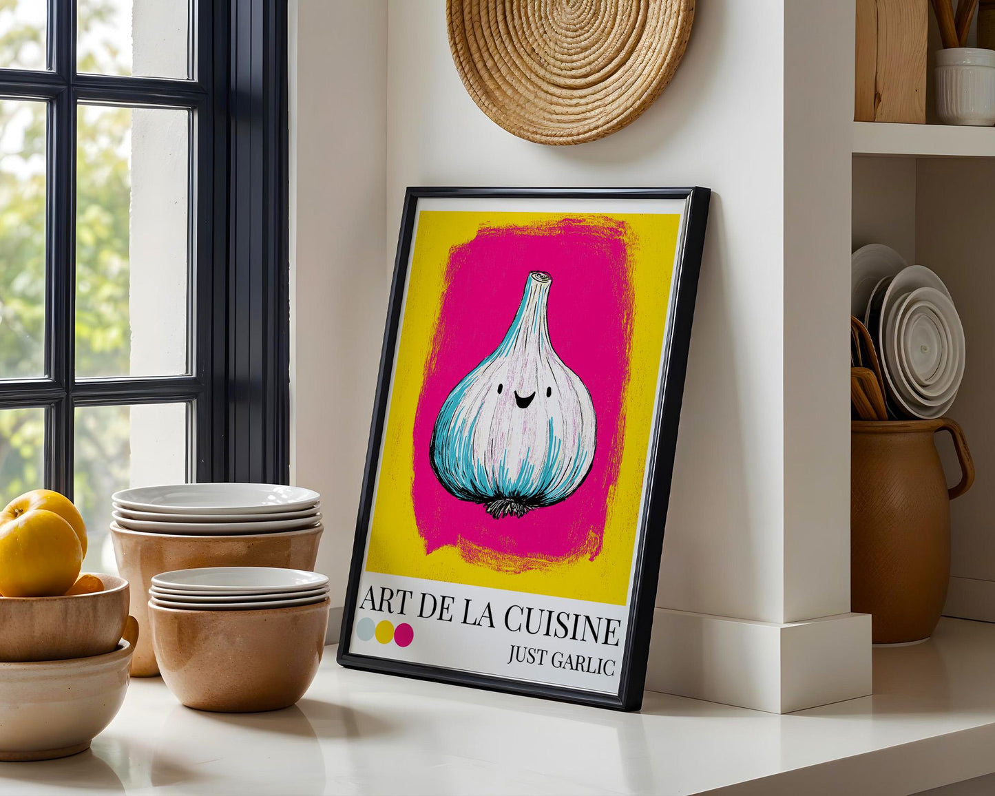 Kitchen Wall Art | Garlic Kitchen Wall Art