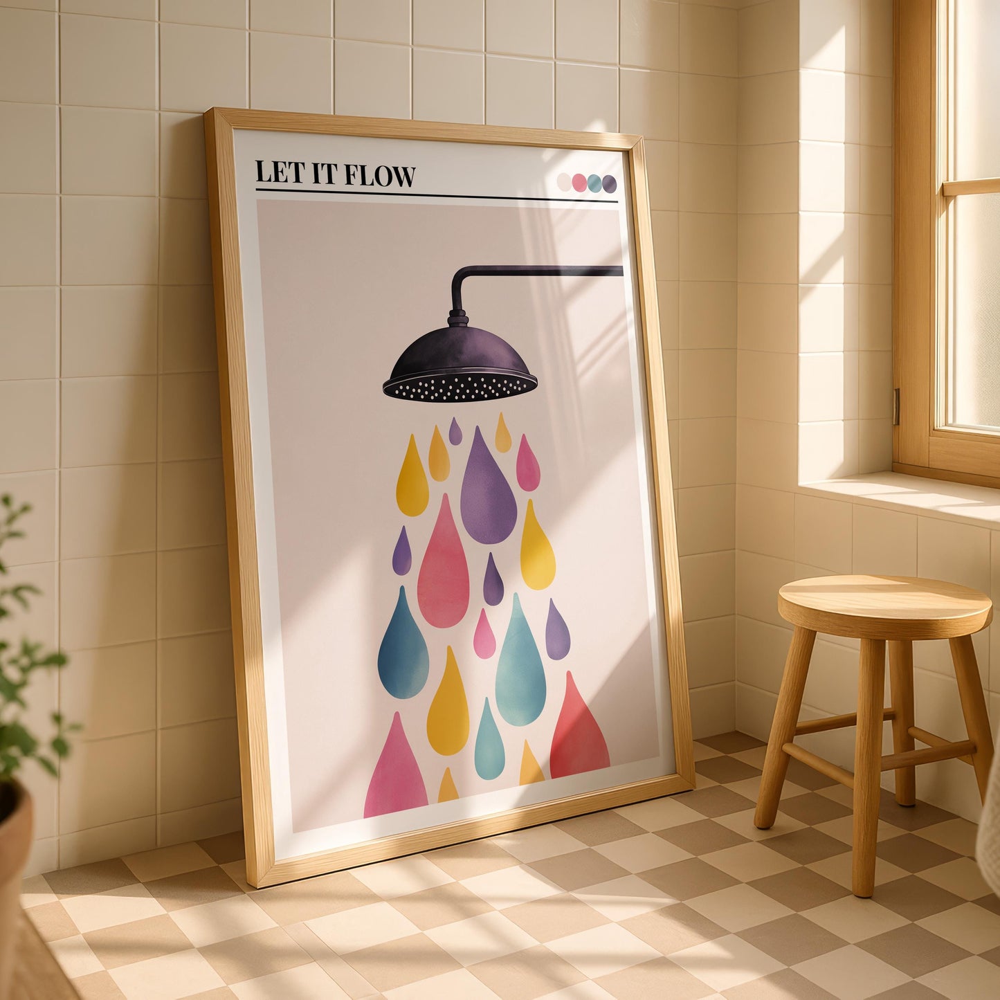 Bathroom Wall Art | Shower Bathroom Wall Art