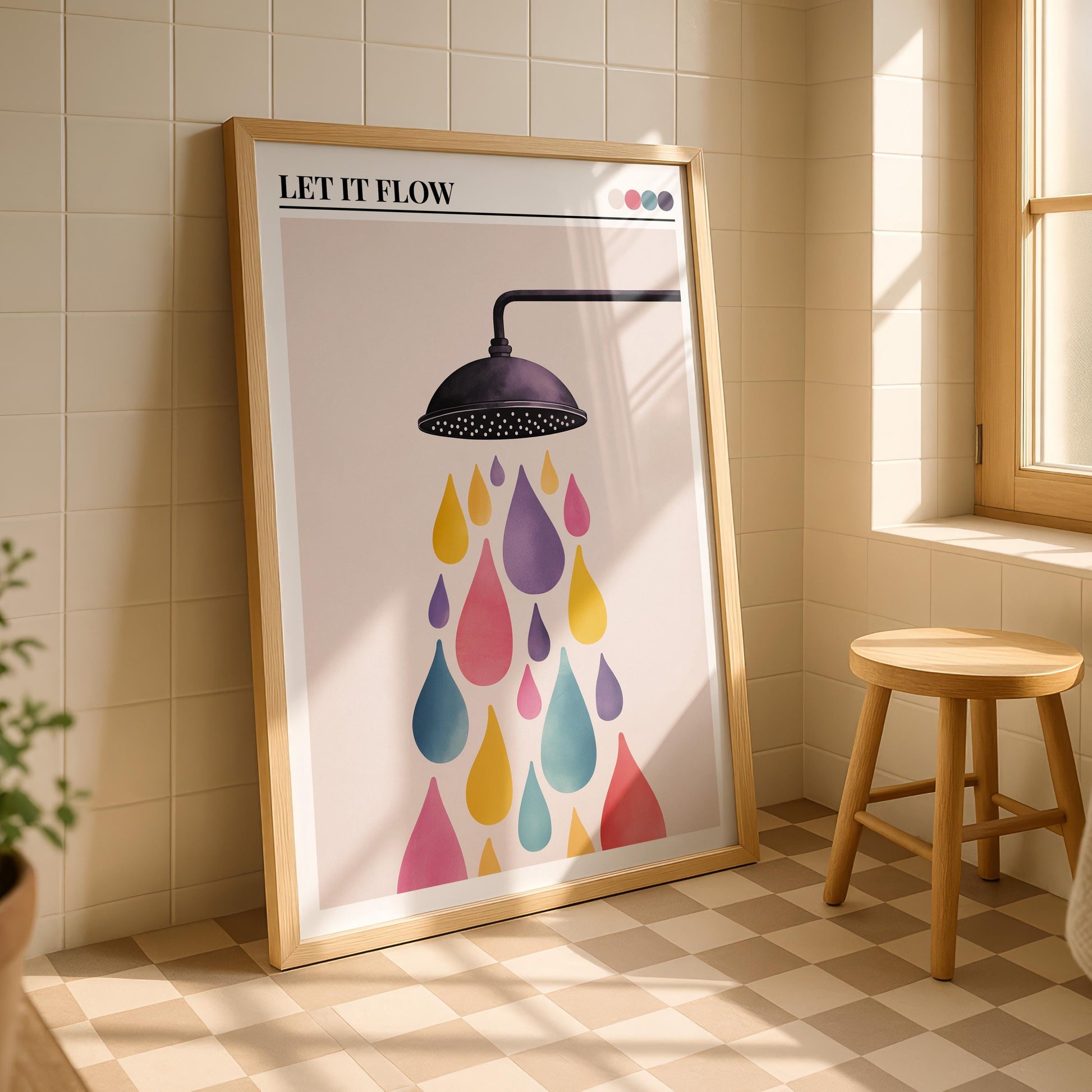 Bathroom Wall Art | Shower Bathroom Wall Art