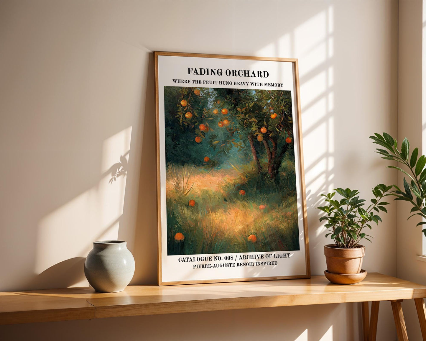 Gallery Wall Art | Vintage Orchard Print