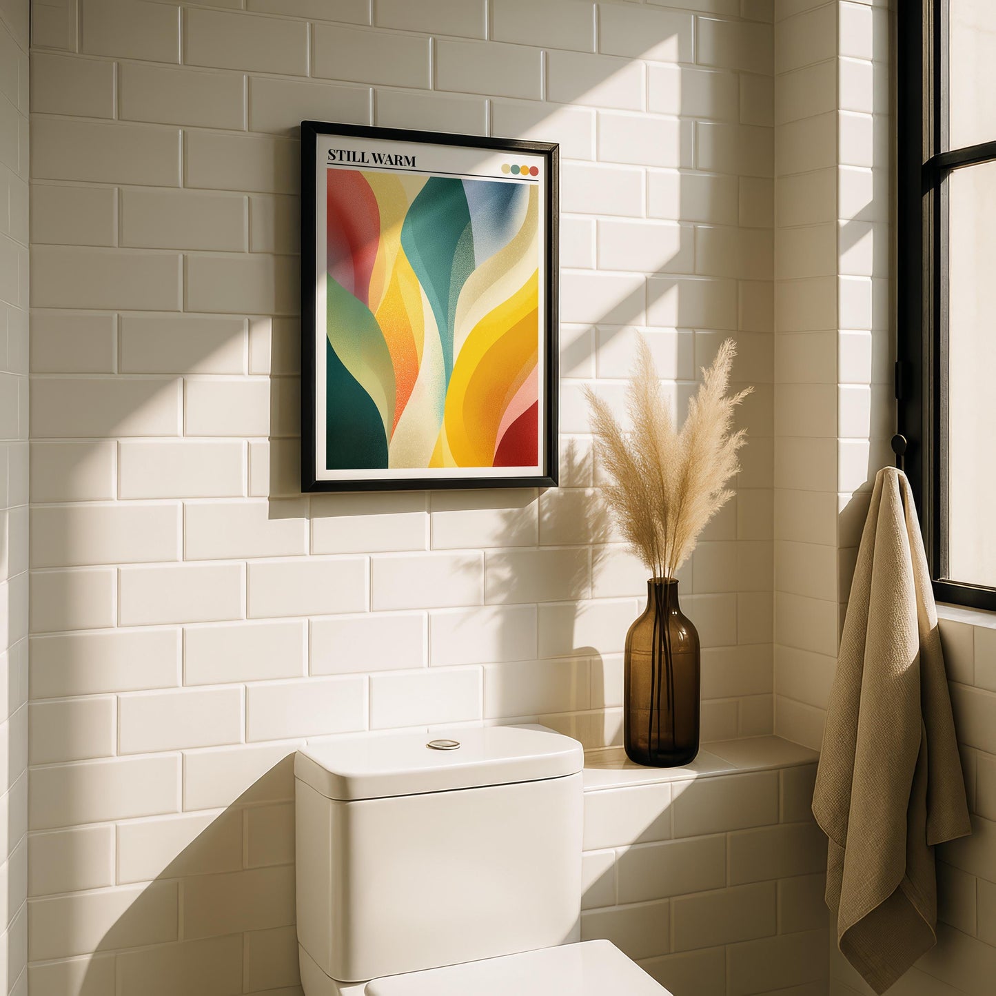 Bathroom Wall Art | Maximalist Wall Art Print