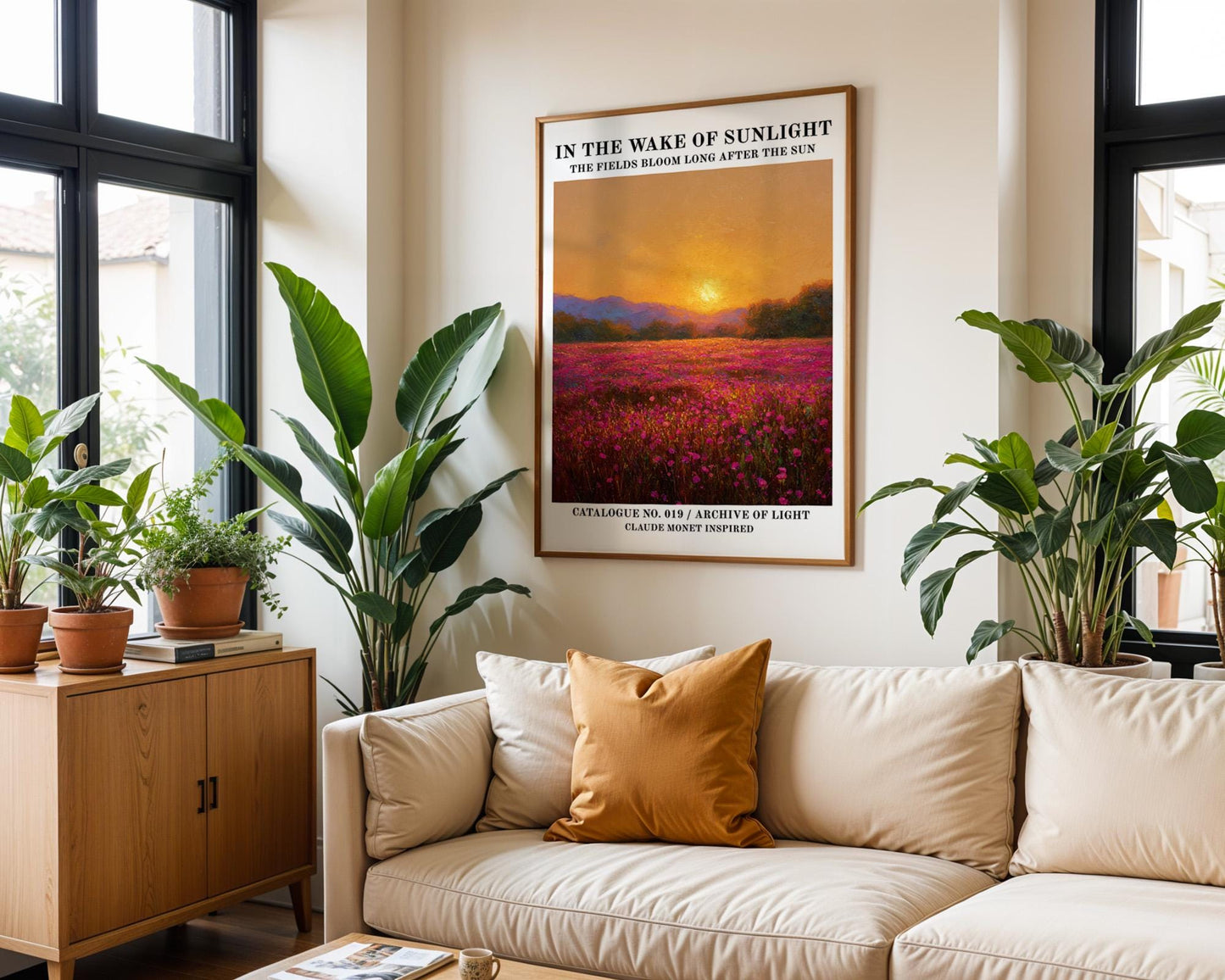 Gallery Wall Art | Impressionist Floral Poster