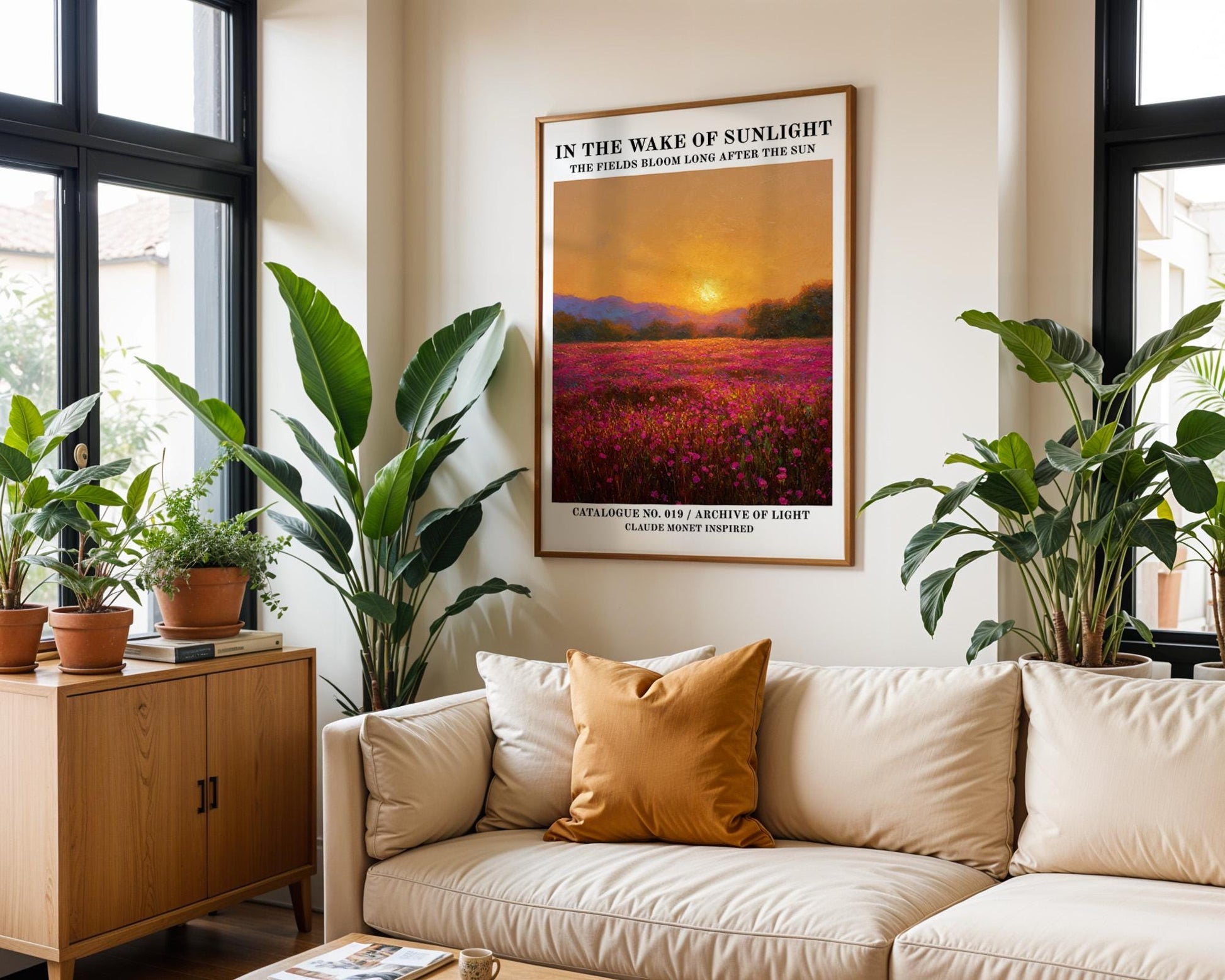 Gallery Wall Art | Impressionist Floral Poster