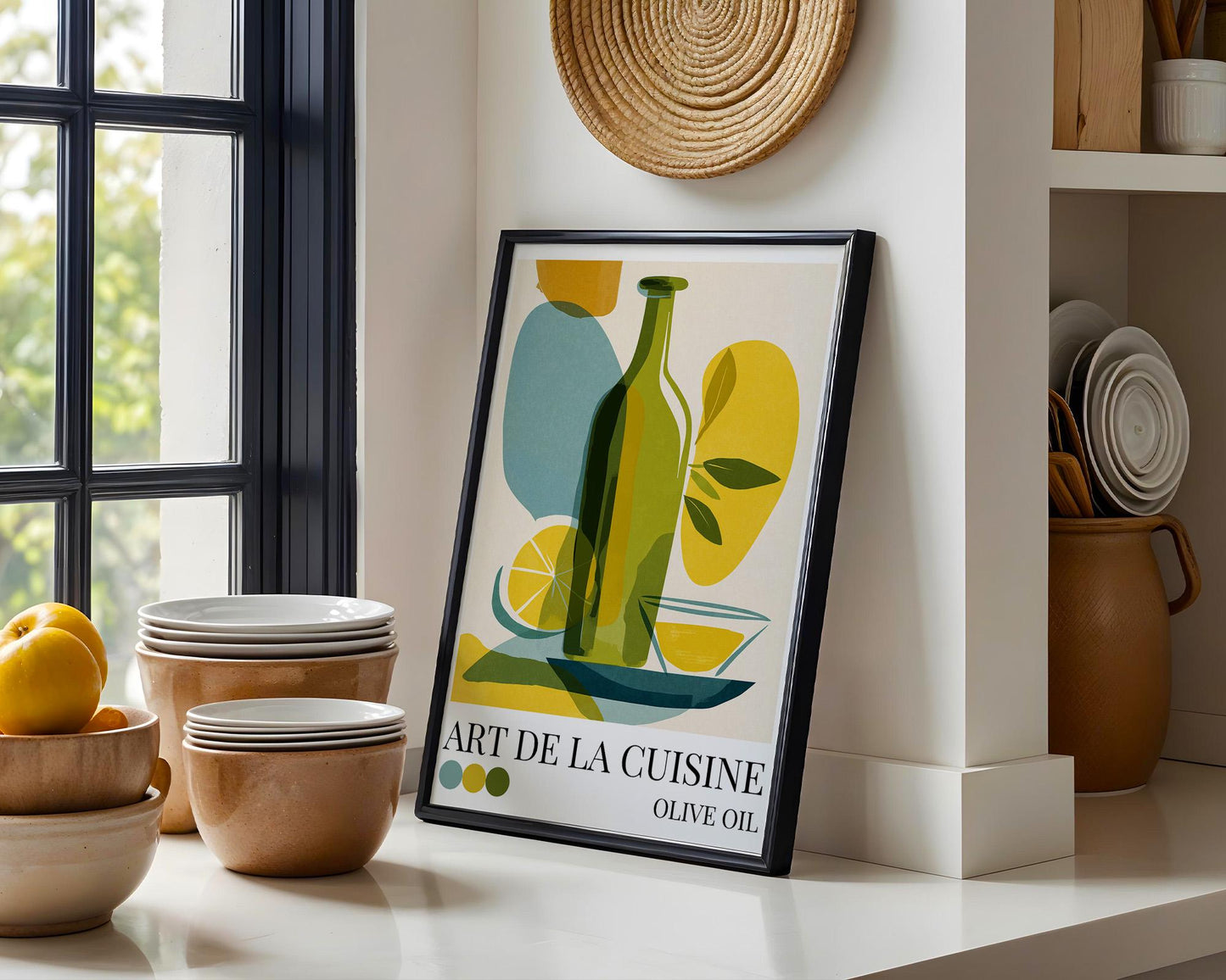 Kitchen Wall Art | Olive Oil Wall Art
