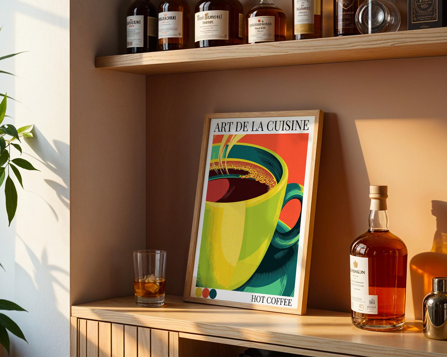 Kitchen Wall Art | Coffee Art Print