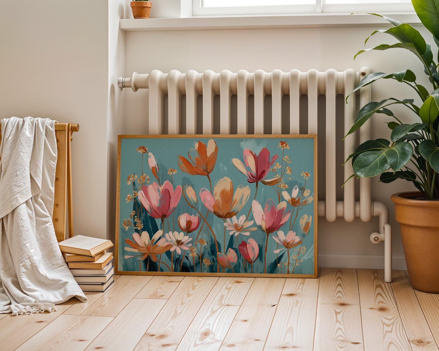 Wildflower Wall Art | Maximalist Floral Print