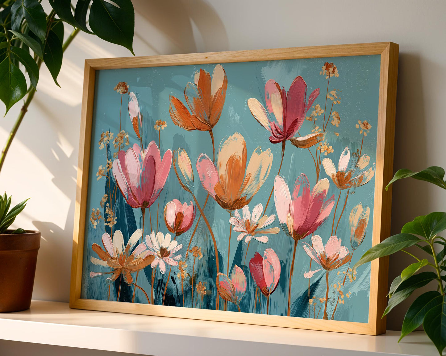 Wildflower Wall Art | Maximalist Floral Print