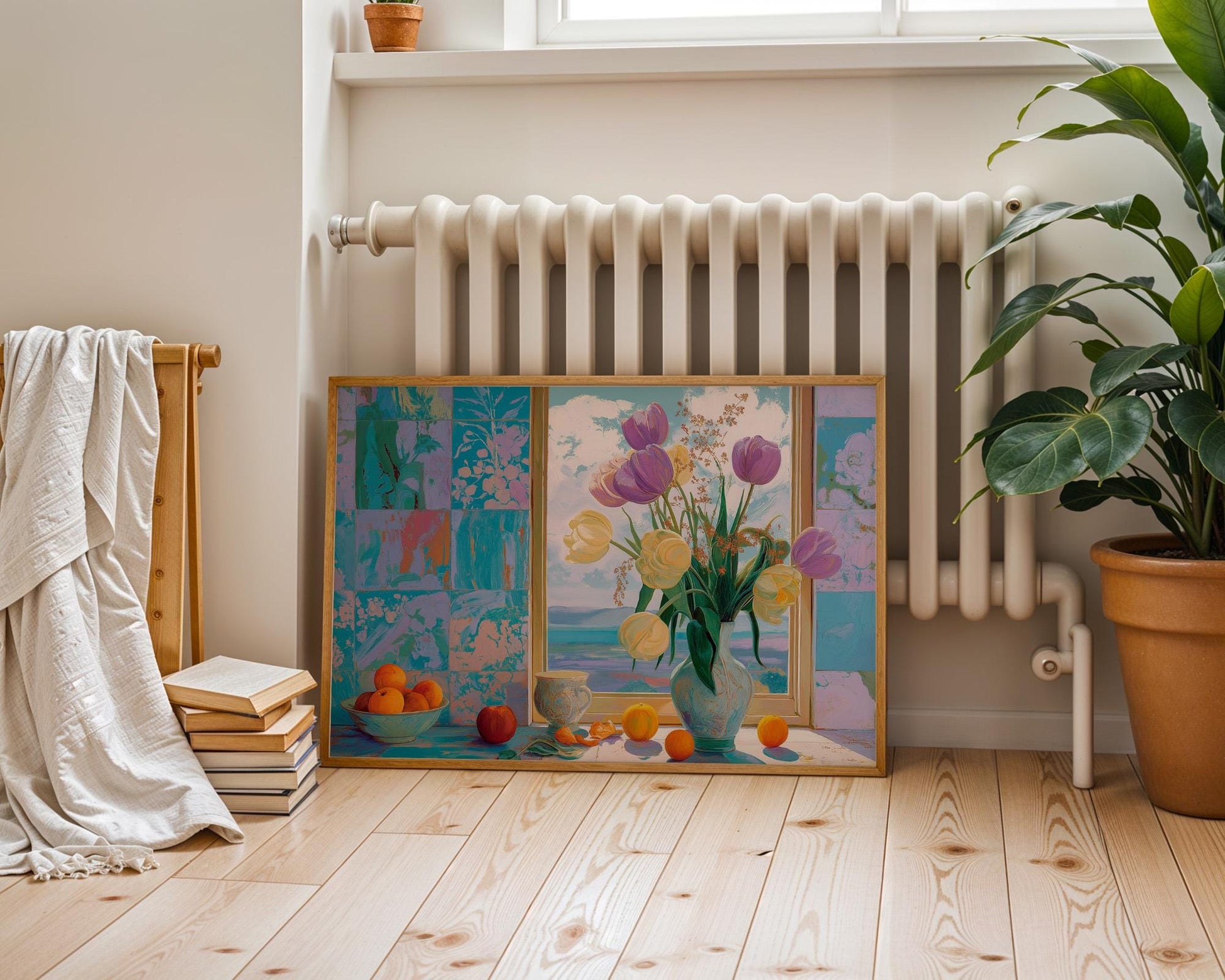 Kitchen Wall Art | Boho Floral Wall Art