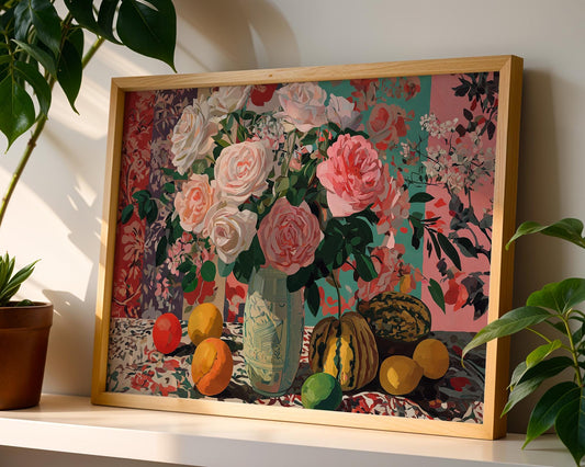 Kitchen Wall Art | Abstract Maximalist Wall Art