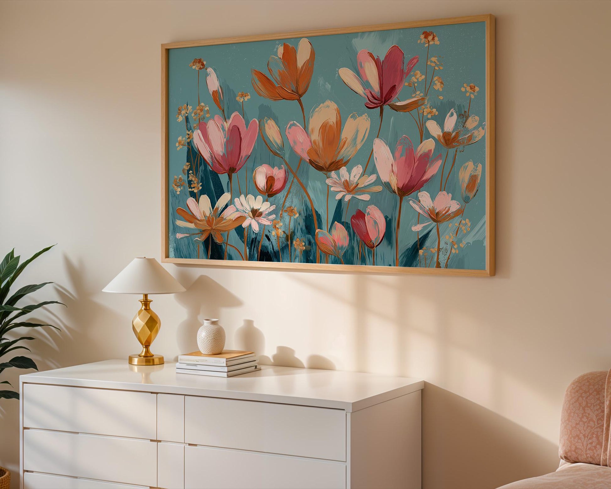 Wildflower Wall Art | Maximalist Floral Print