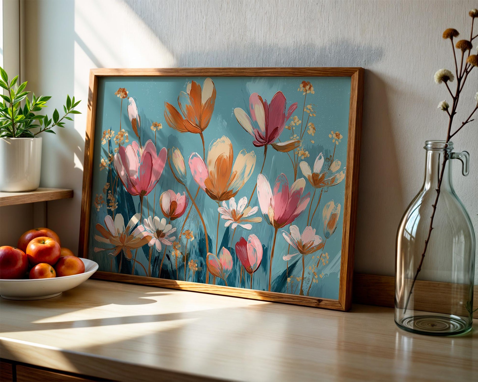 Wildflower Wall Art | Maximalist Floral Print