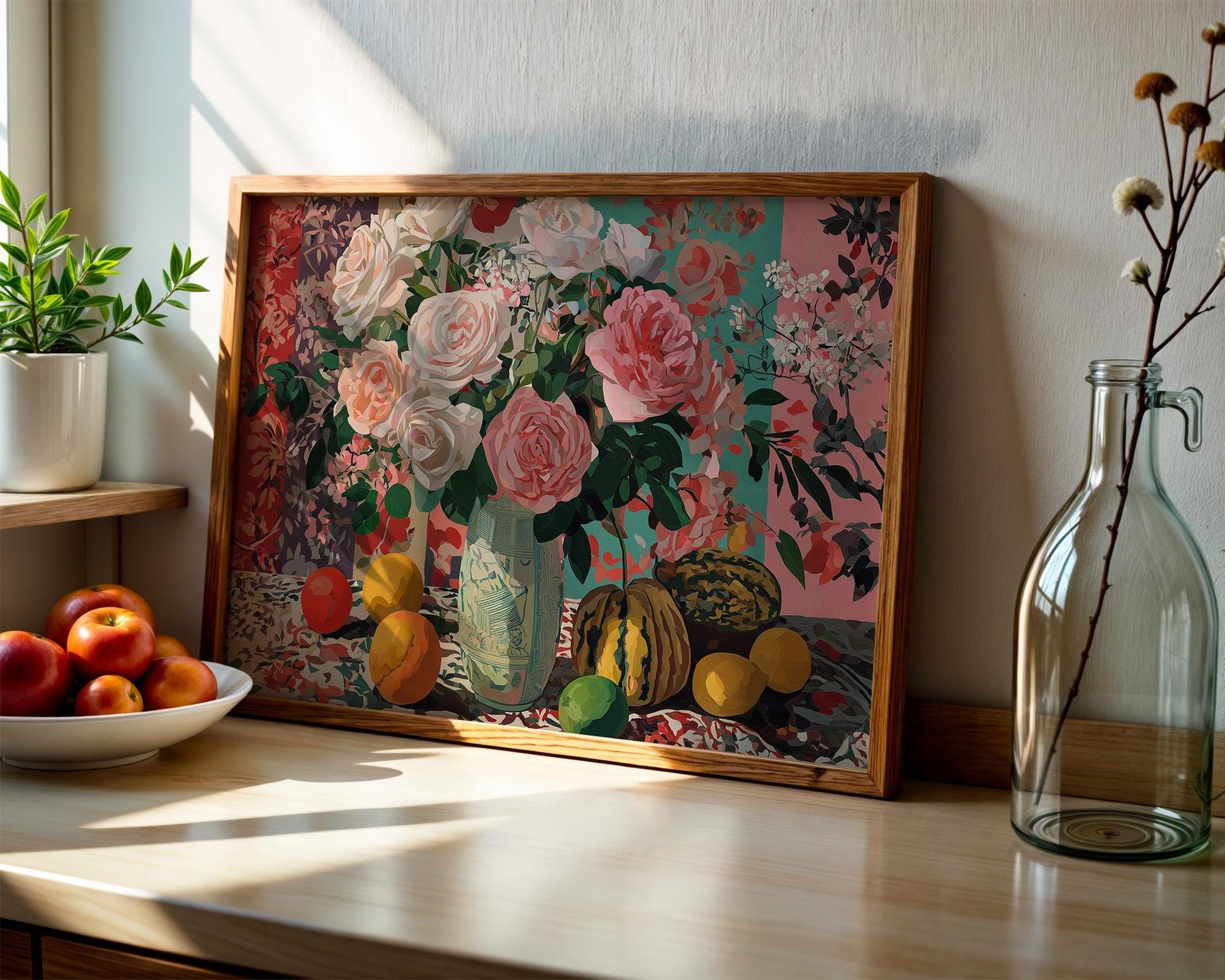 Kitchen Wall Art | Abstract Maximalist Wall Art